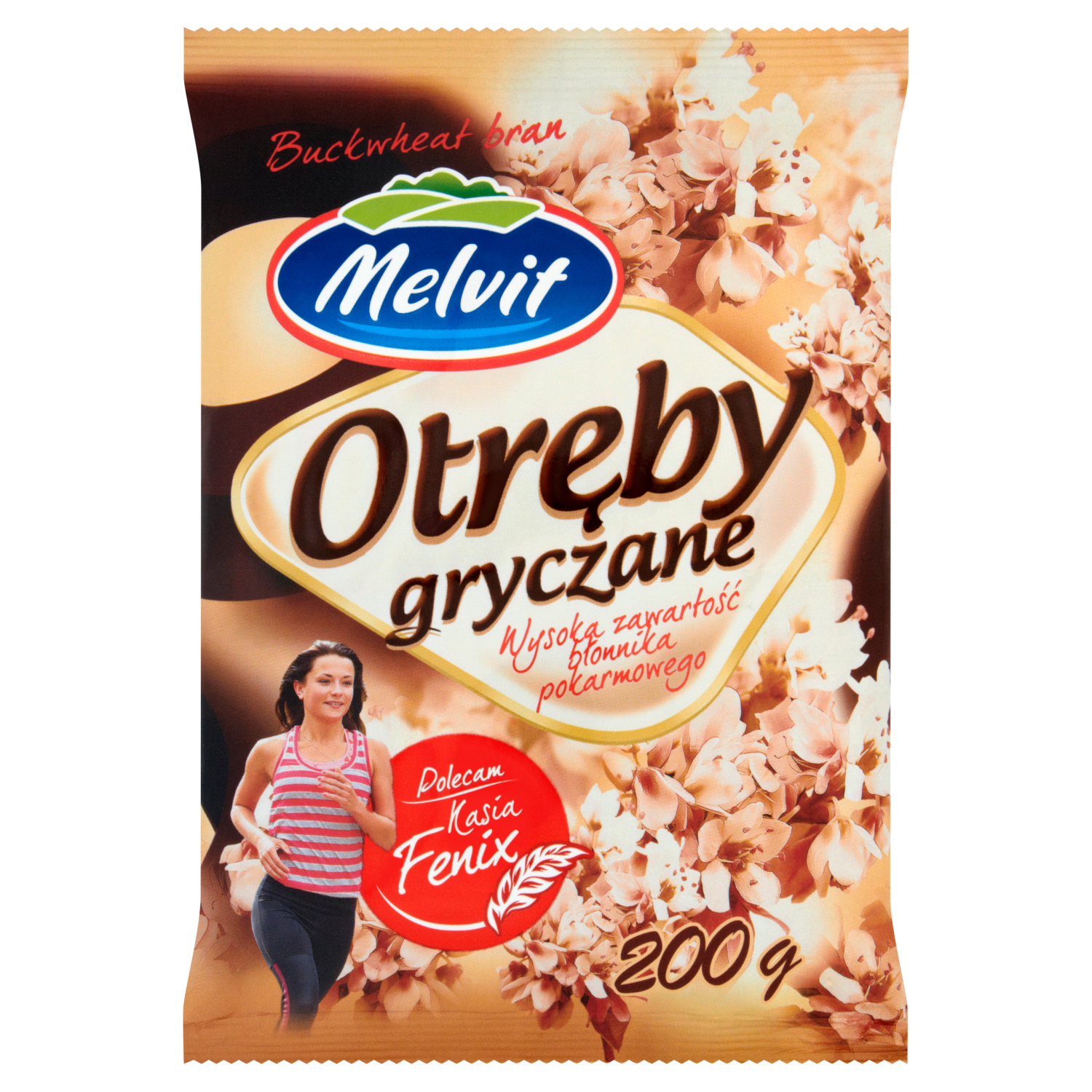 Melvit Otręby Gryczane Prażone 200G