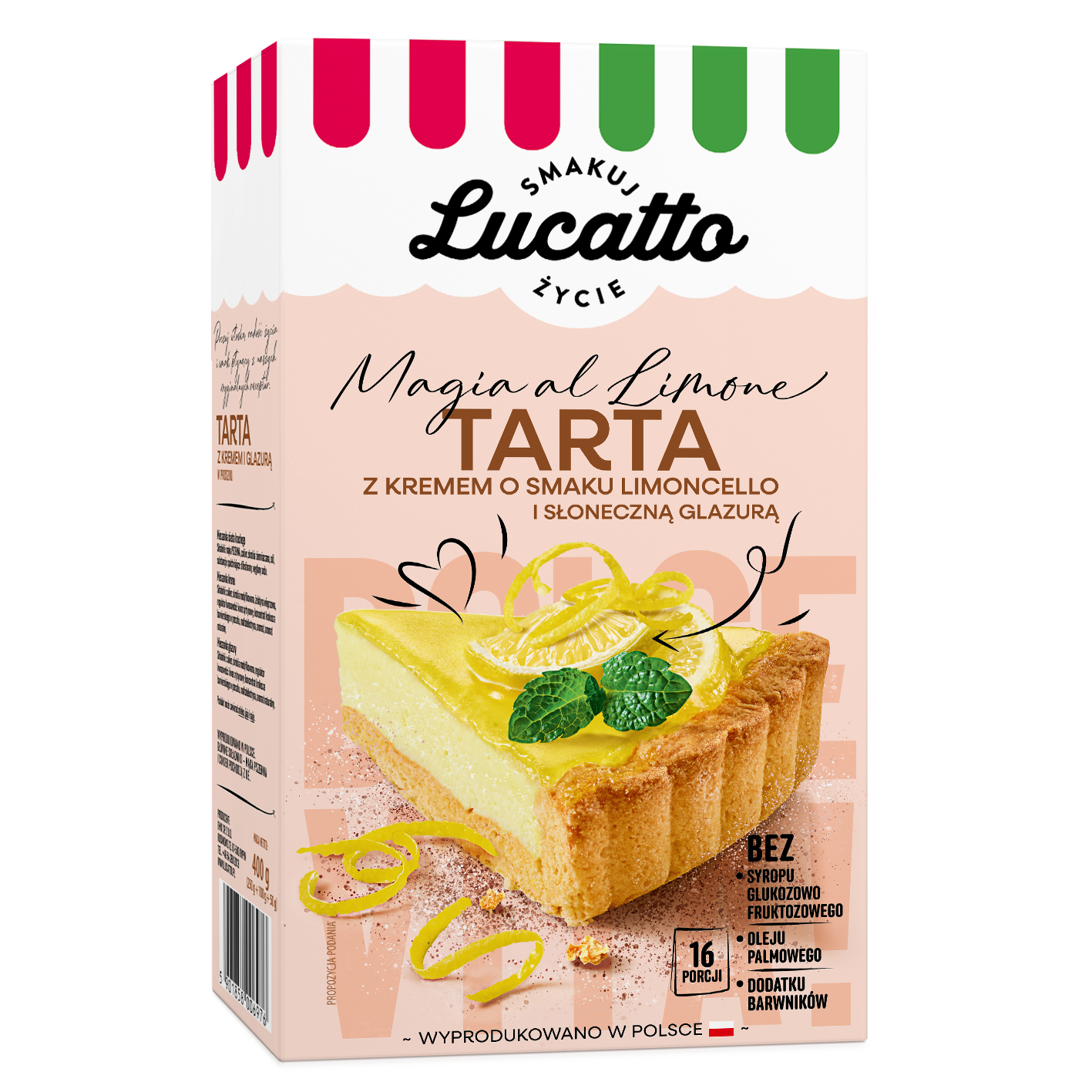 Tarta Limoncello Lucatto 400G