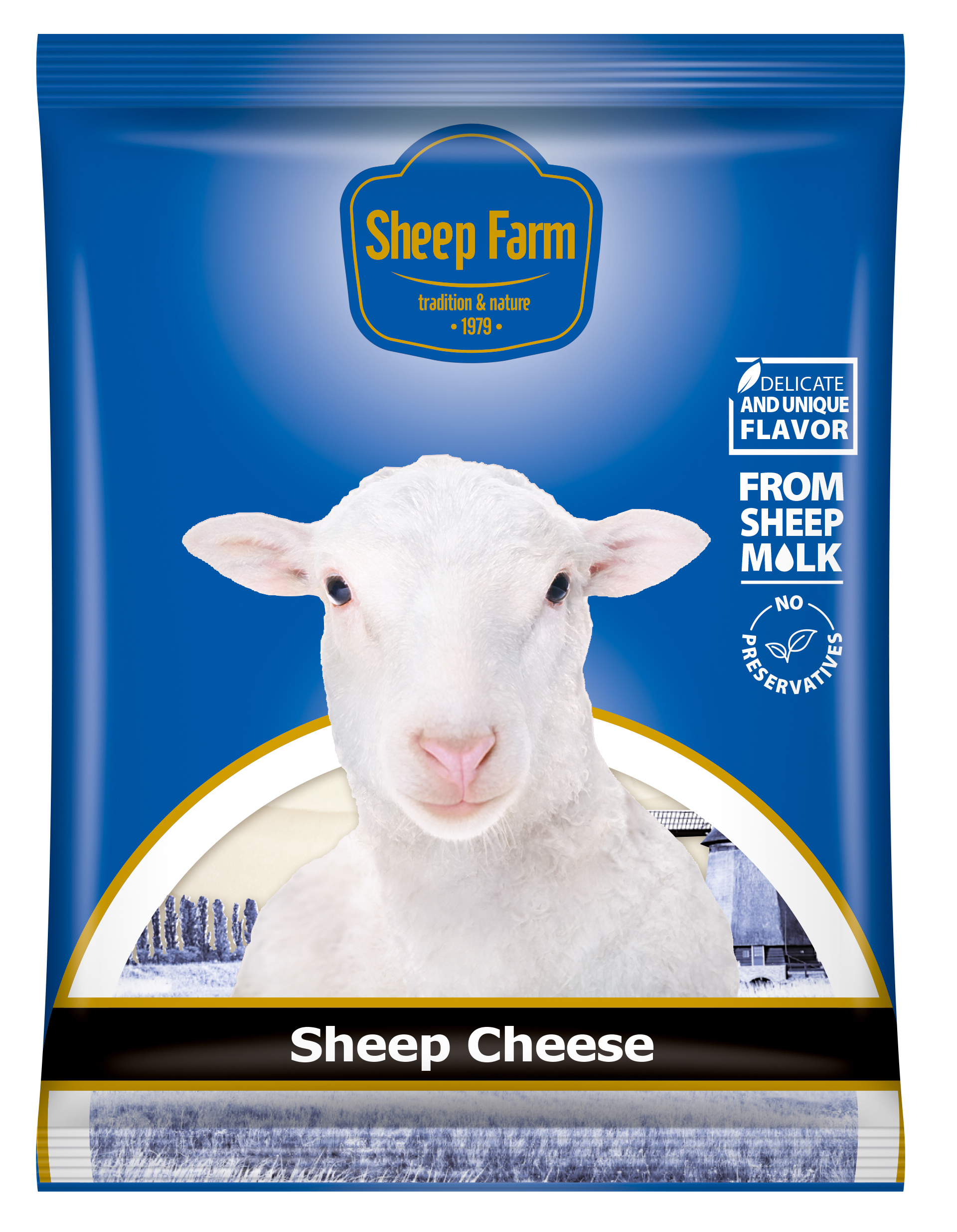 Sheep Farm Ser Owczy Plastry 100G