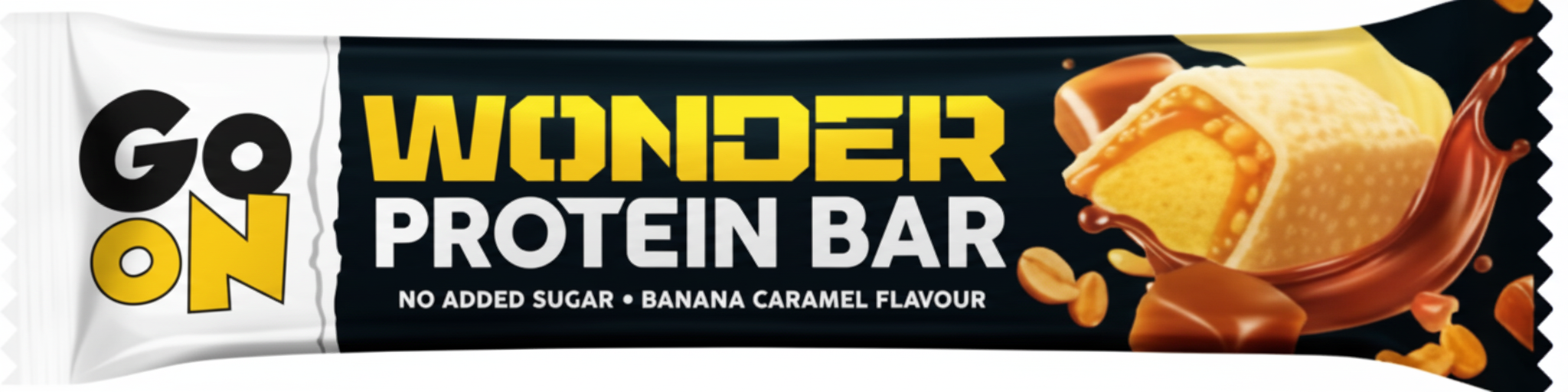 Go On Baton Proteinowy Banana Caramel 45G