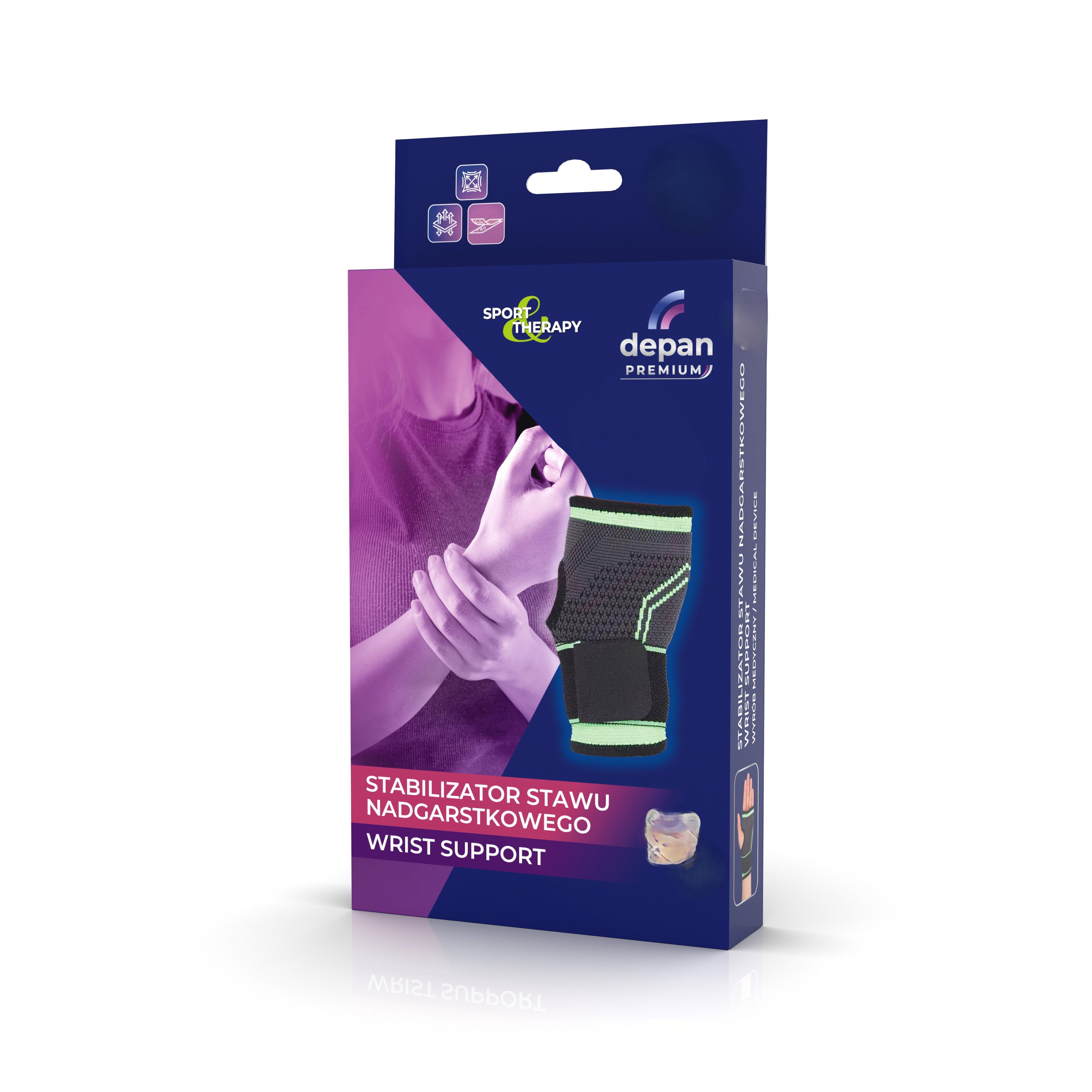 Stabilizator Stawu Nadgarstkowego M Depan Premium