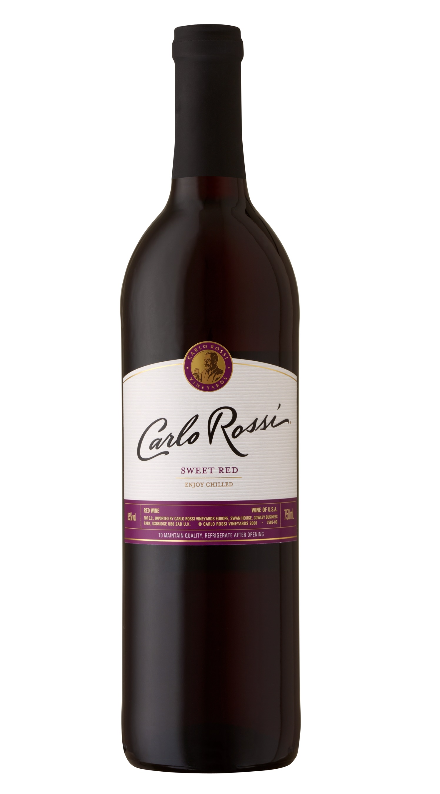 Słodkie Czerwone Wino Carlo Rossi 750 Ml 9%