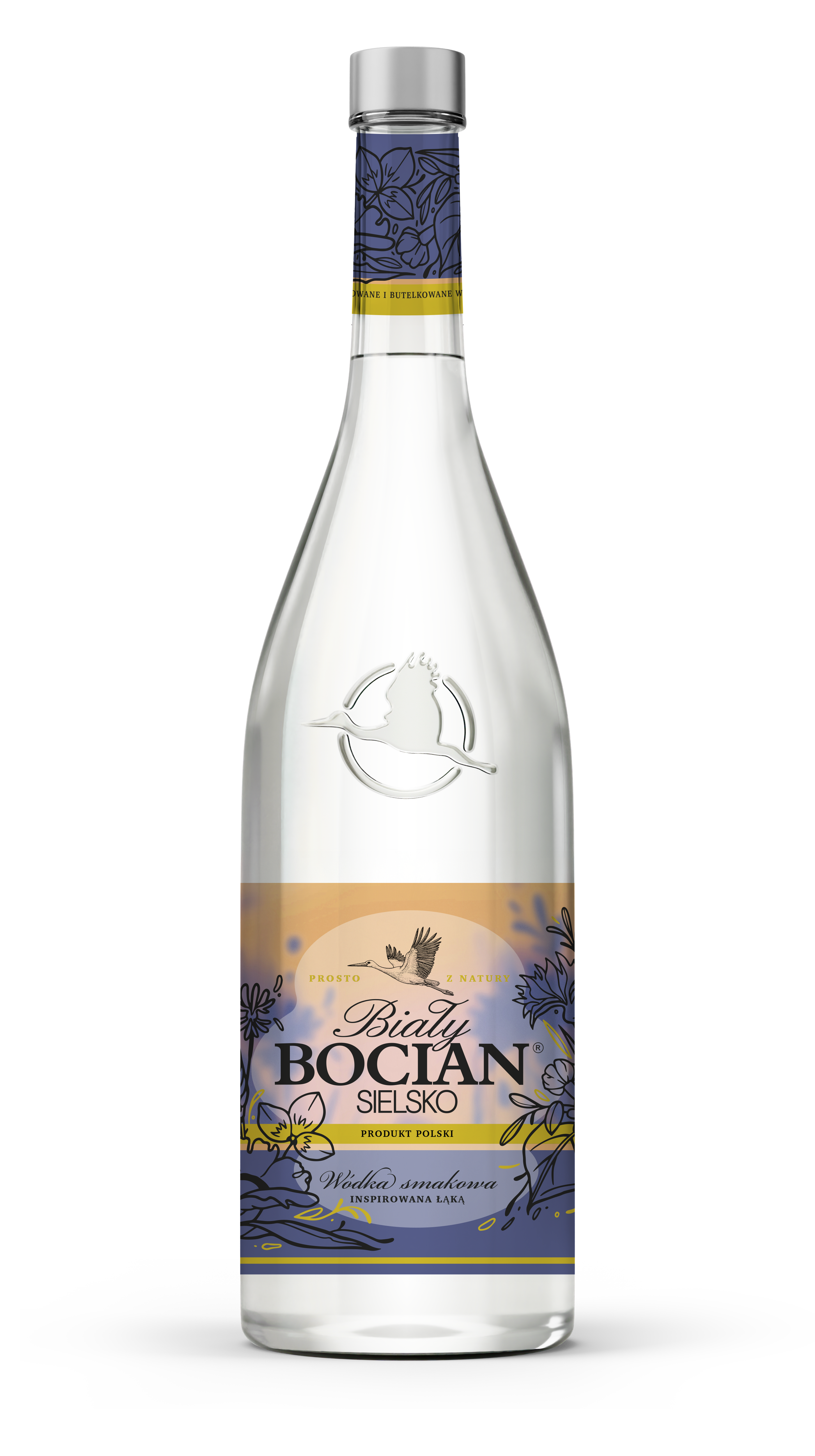 Biały Bocian Sielsko Wódka 37,5% 500 Ml