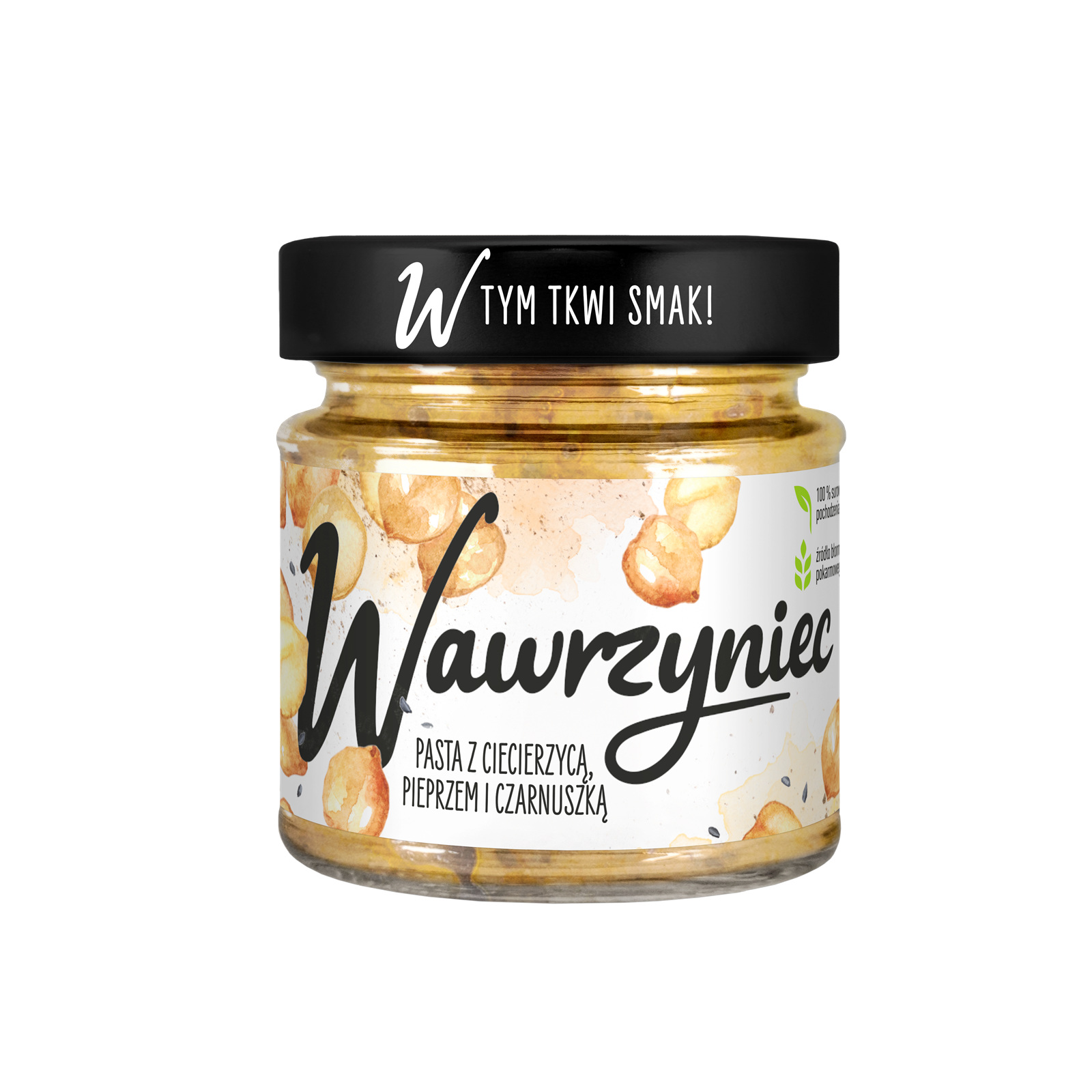 Wawrzyniec Pasta Z Ciecierzycą, Pieprzem I Czarnuszką 180 G