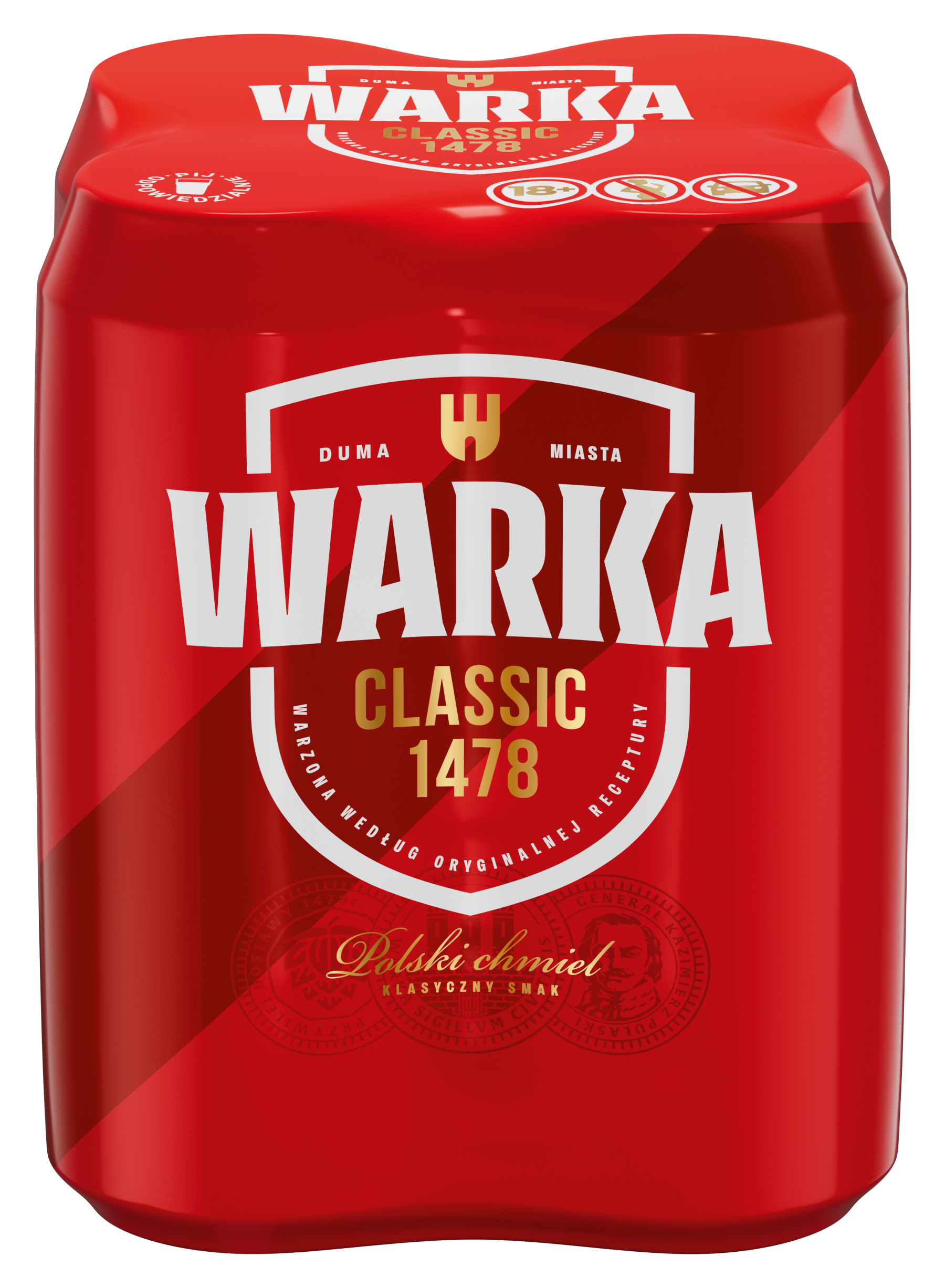 Warka Jasne Pełne 500 Ml Puszka Kaucja
