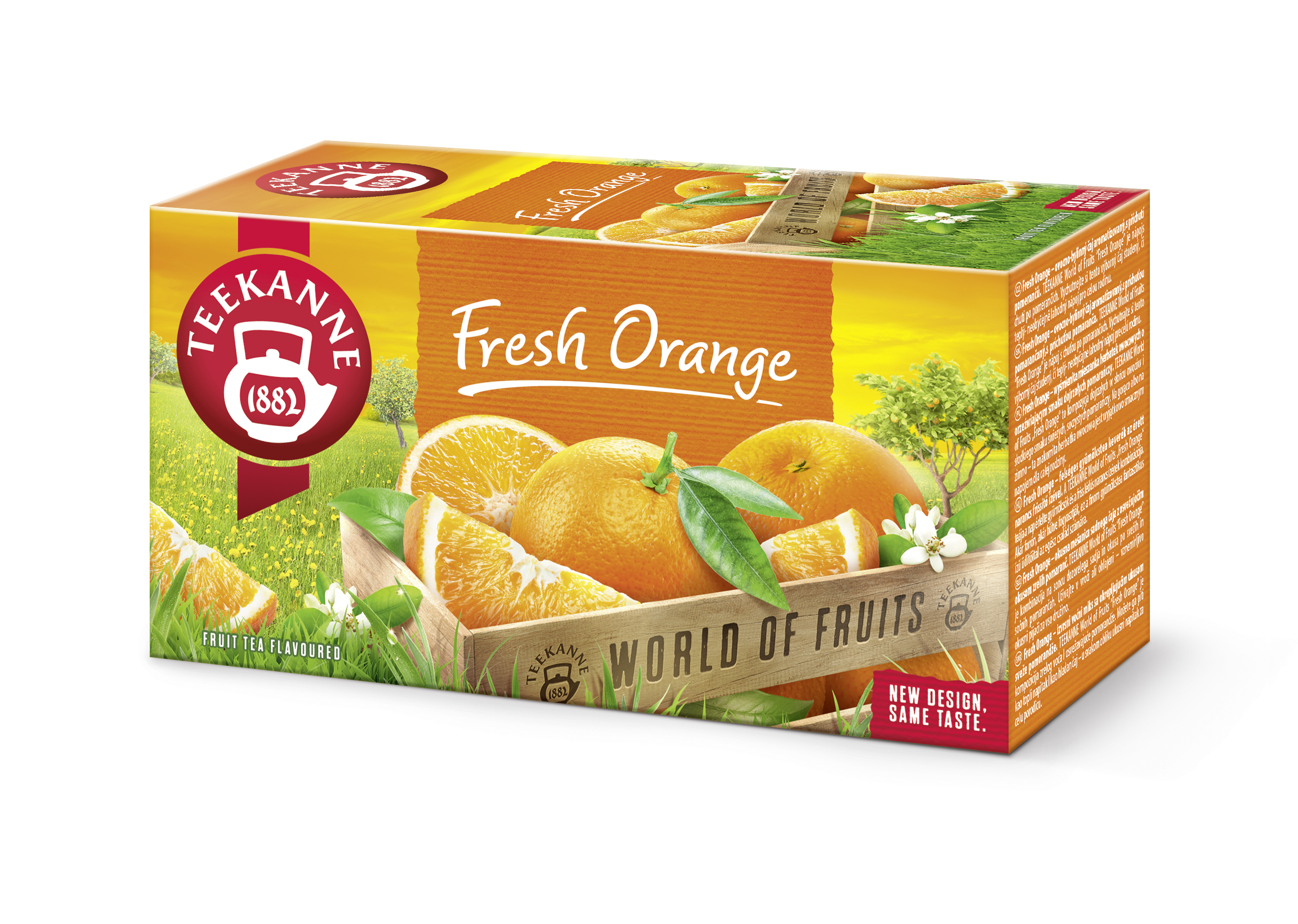 Herbatka Owocowa Teekanne Fresh Orange 20 Torebek X 2,25G