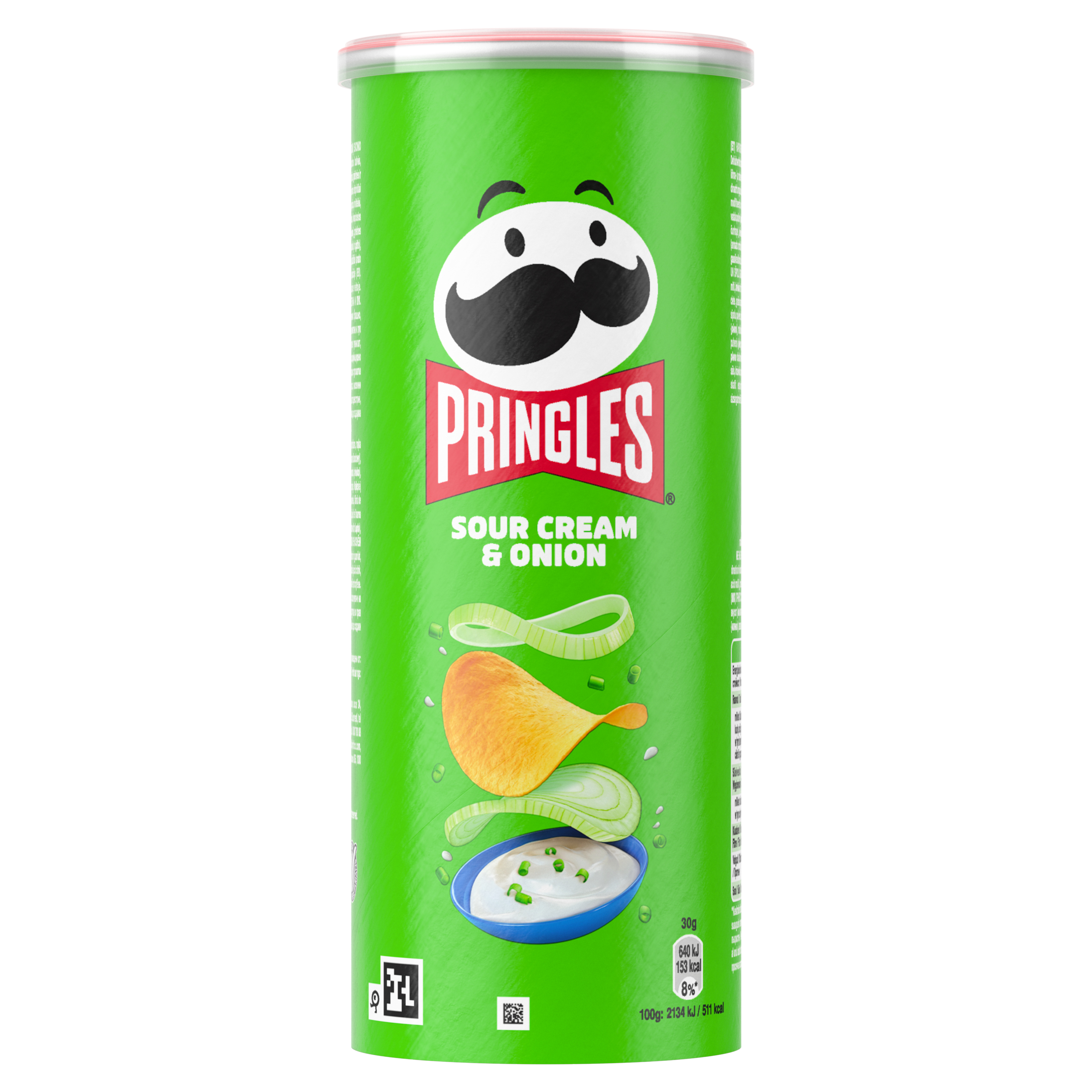 Pringles Sour Cream & Onion Tuba 125G