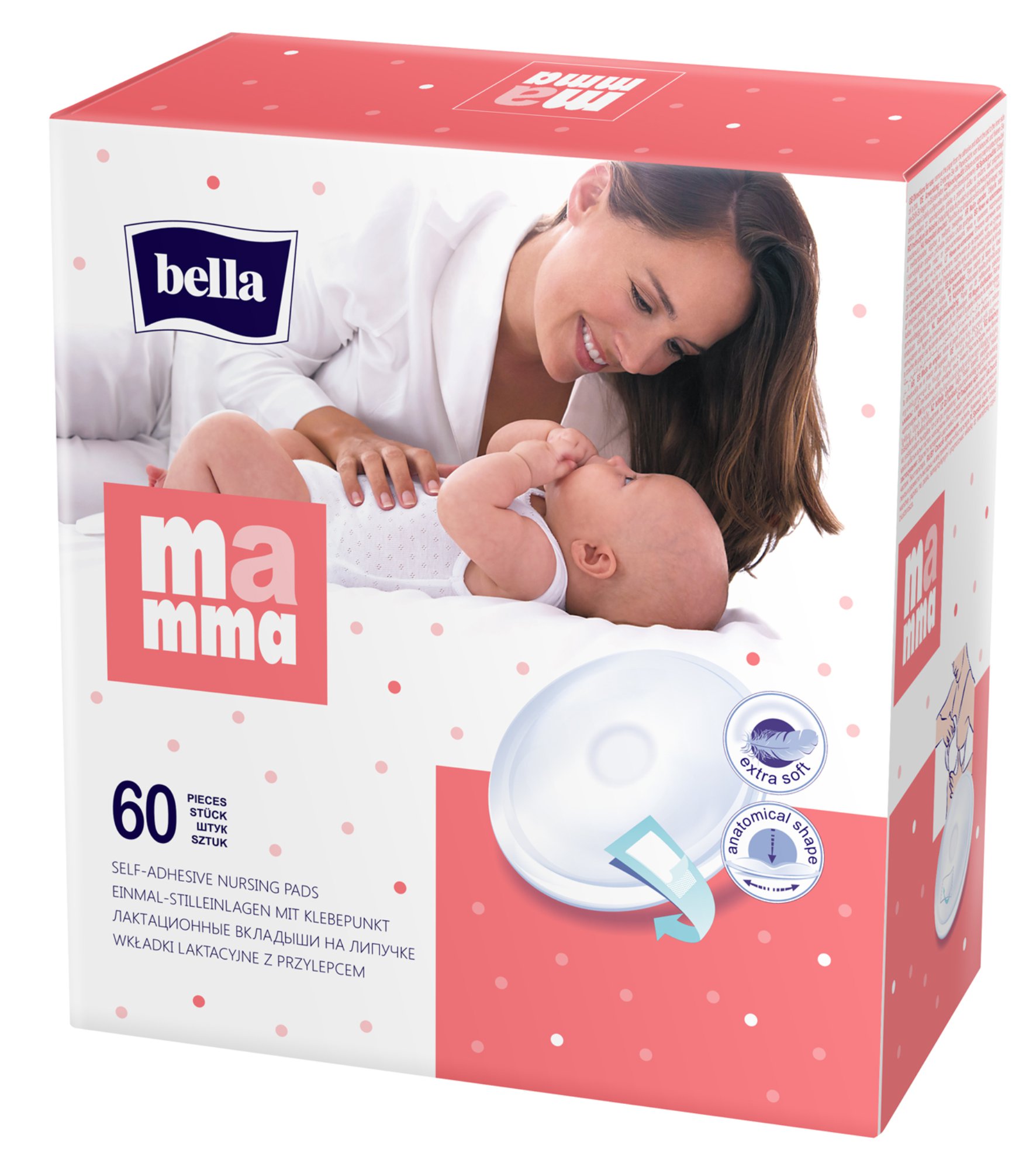 Wkładki Laktacyjne Bella Mamma 60 Szt.
