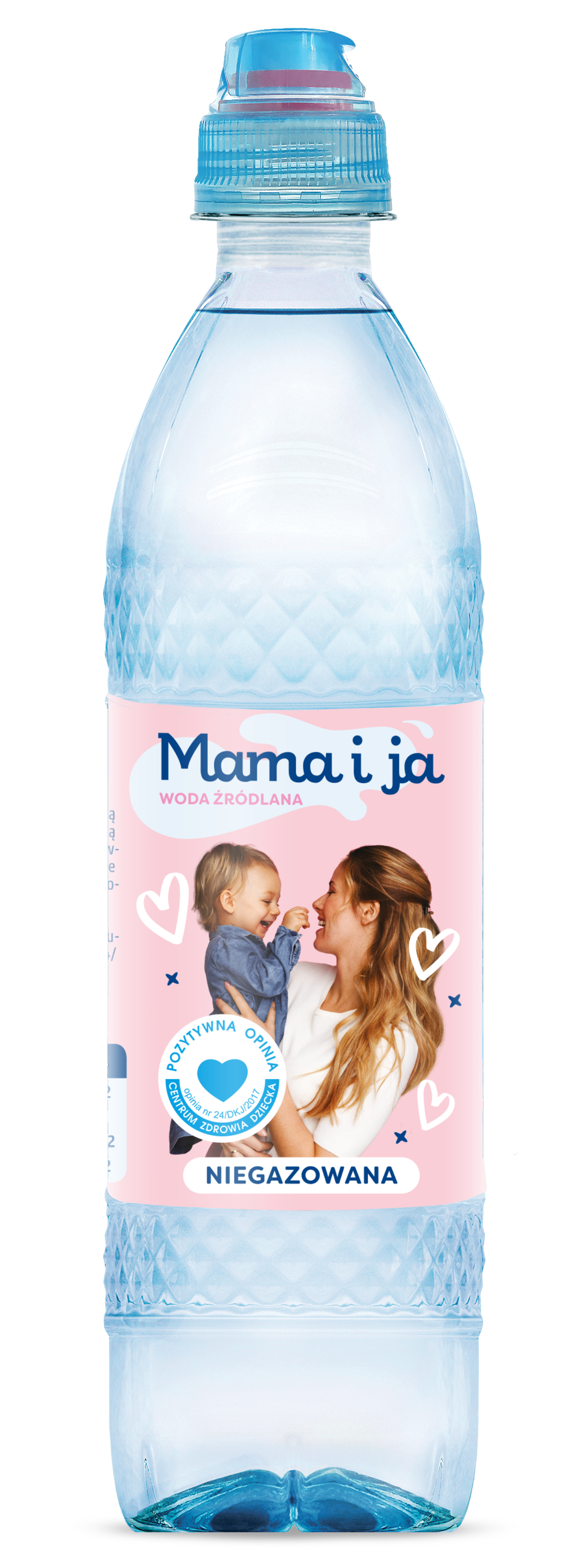 Woda Źródlana Niegazowana Mama I Ja Sport Cap 0,5 L