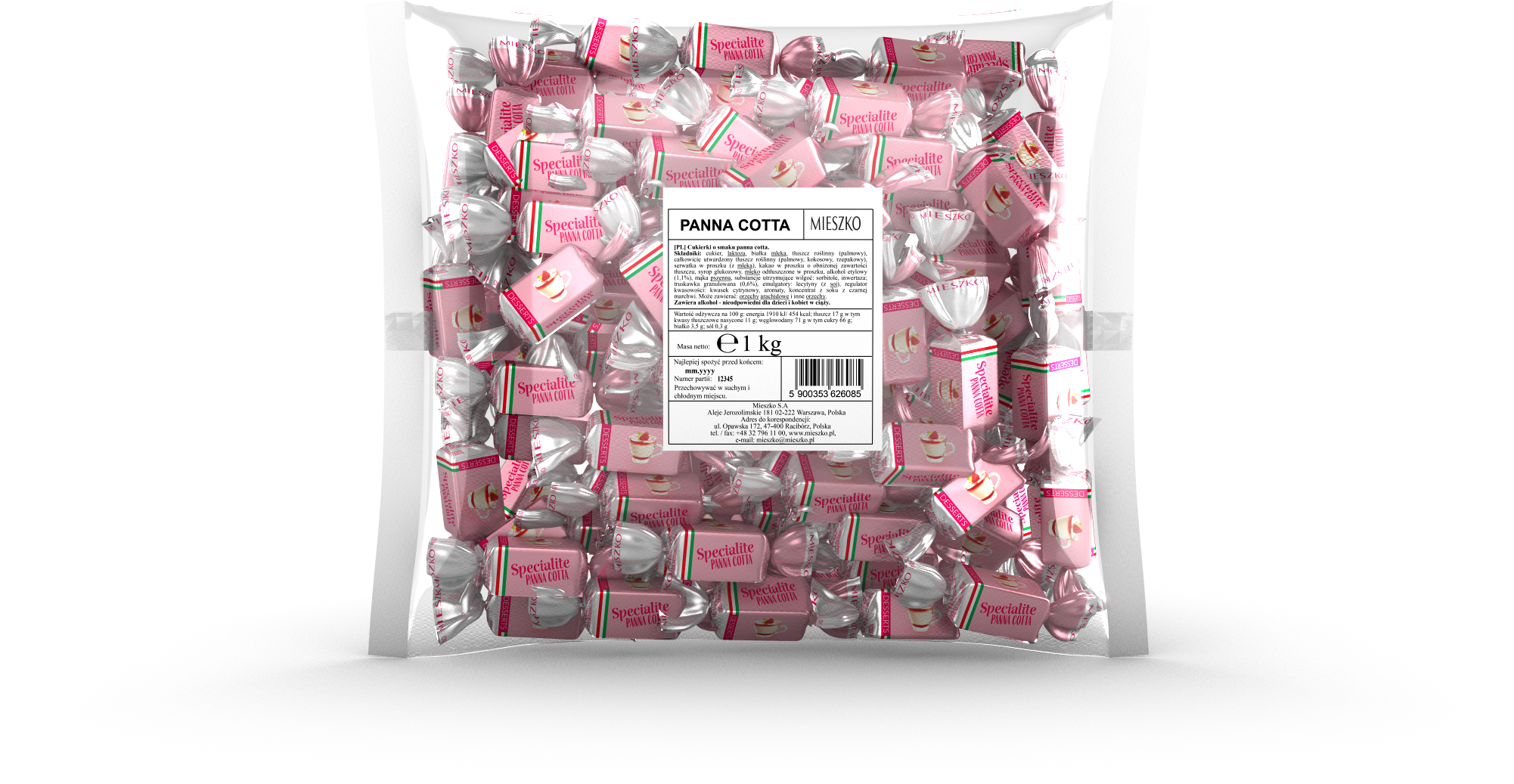 Panna Cotta 1Kg Mieszko