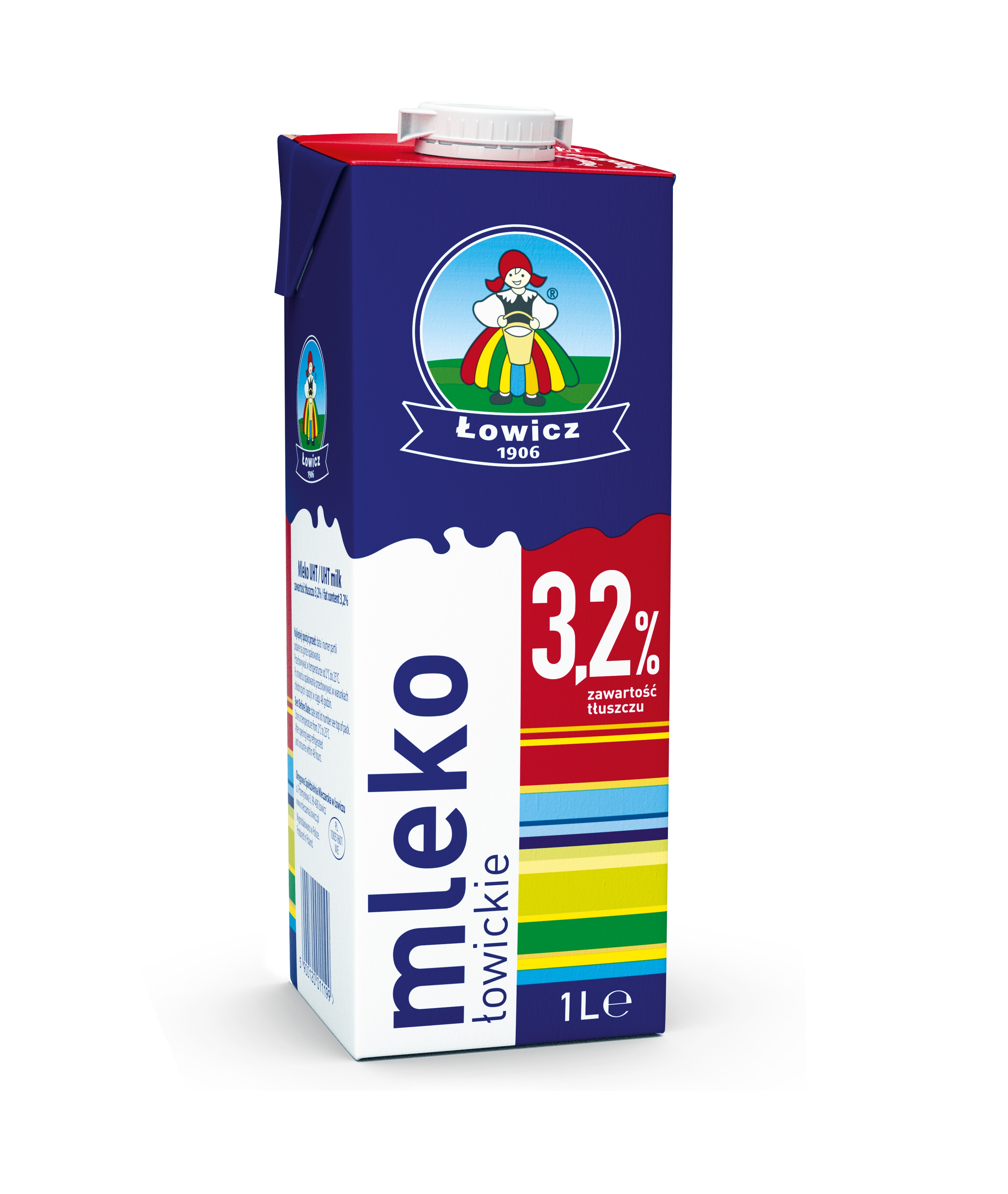 Mleko Łowickie Premium Uht 3,2% 1L Łowicz