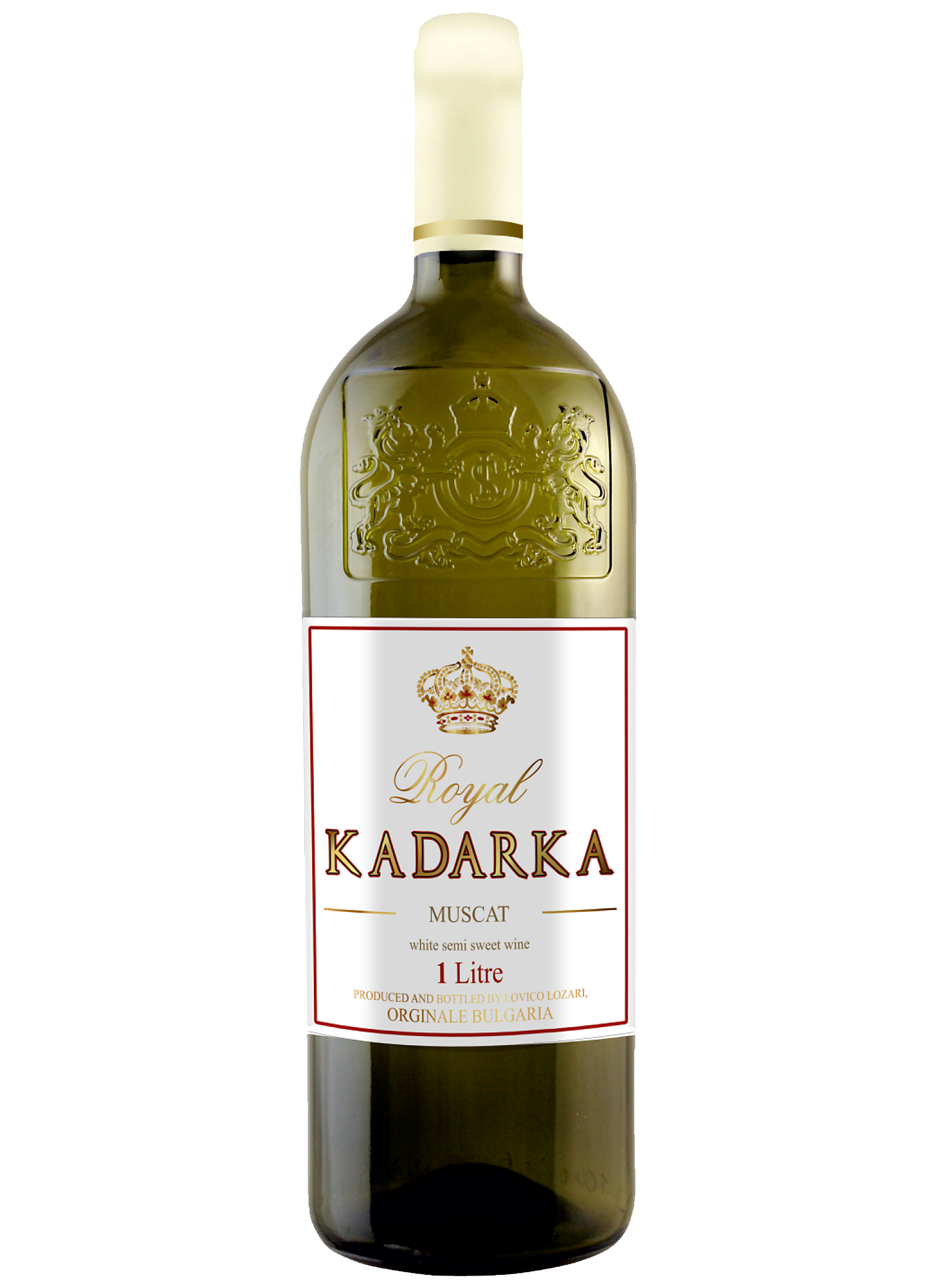 Kadarka White Semisweet Label 1L