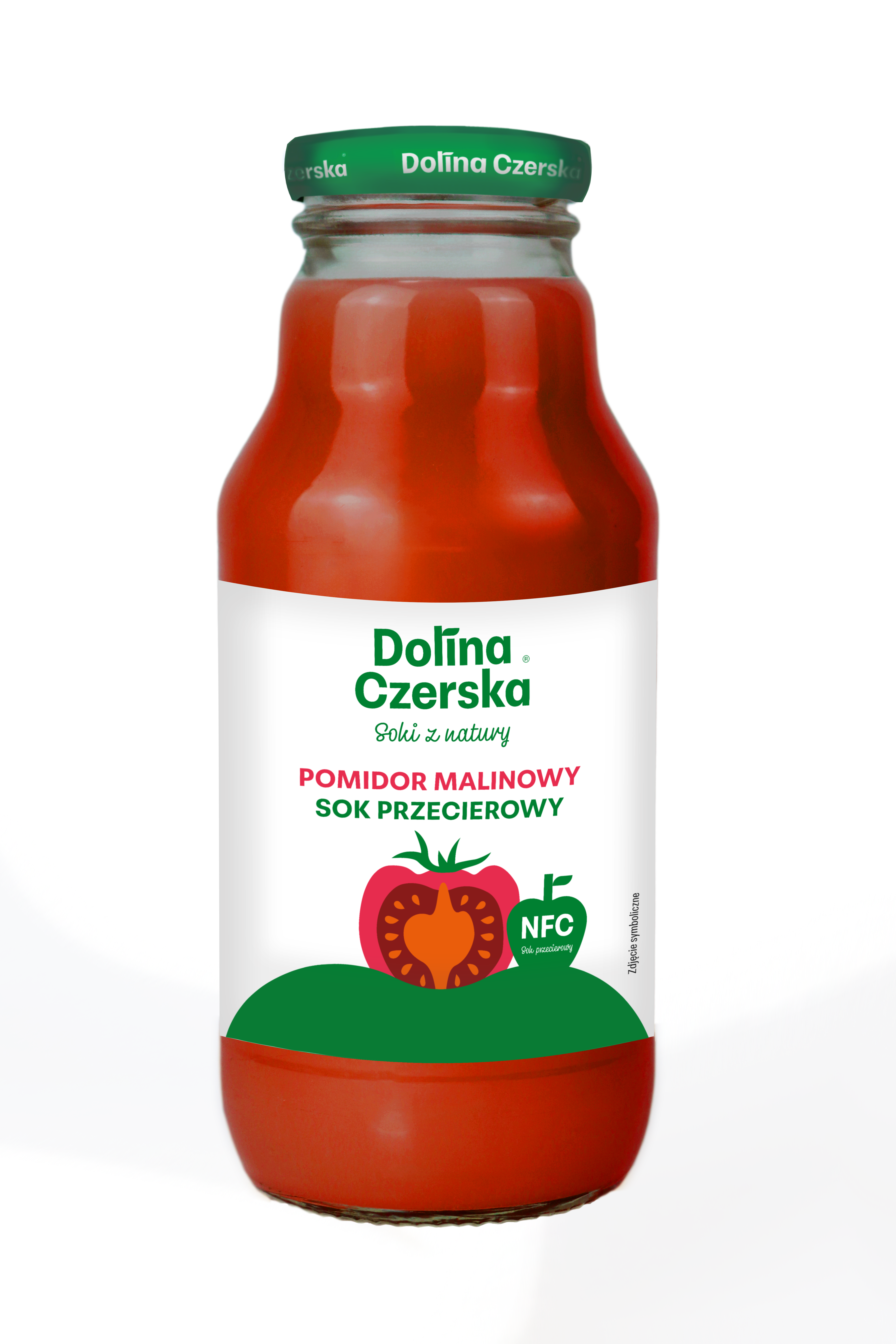 Sok Nfc Z Pomidorów Malinowych 100%, Dolina Czerska Szkło 330Ml