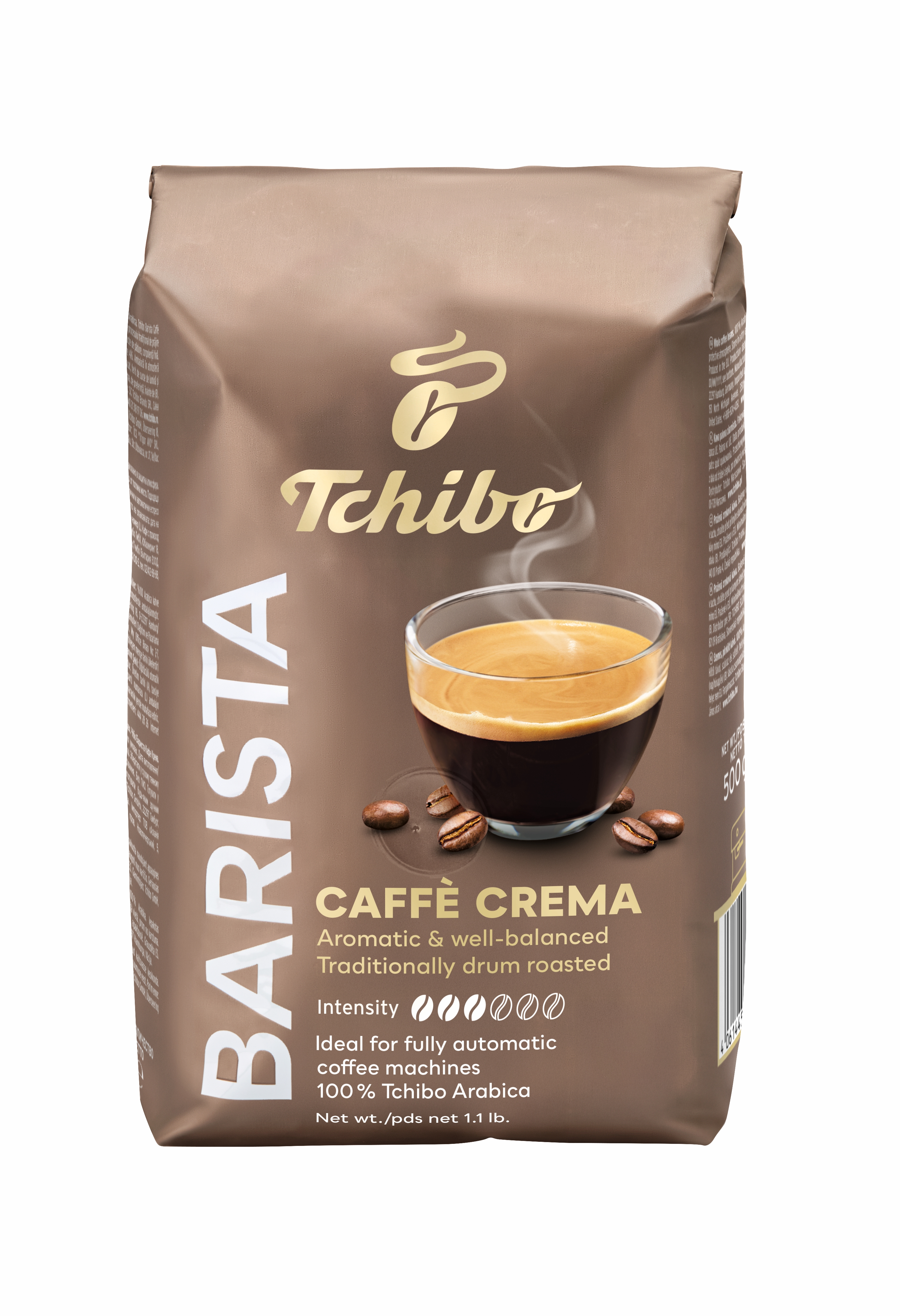 Kawa Tchibo Barista Caffe Crema 500G Ziarnista