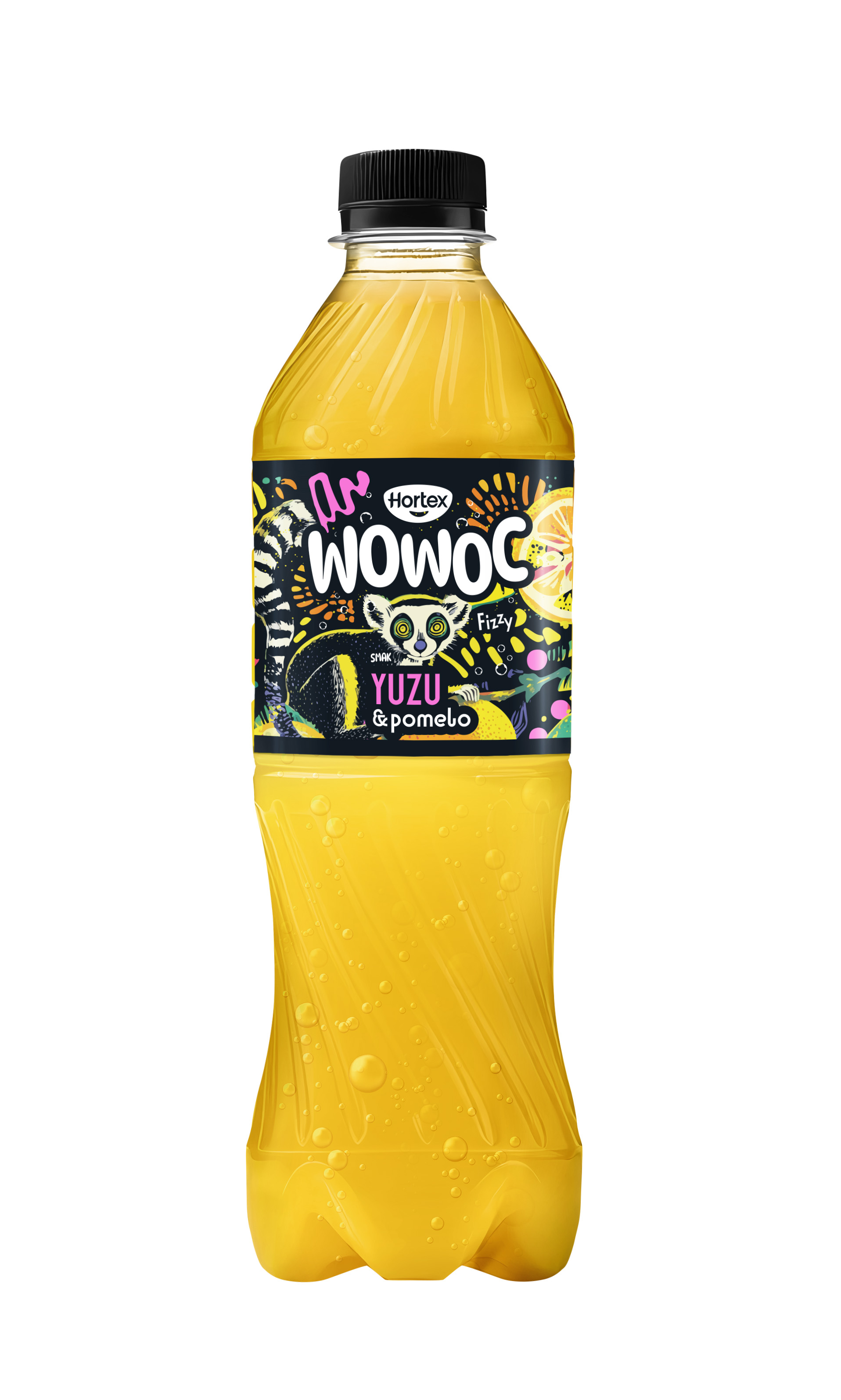 Hortex Wowoc Napój Gazowany Yuzu & Pomelo Butelka 500Ml Kaucja