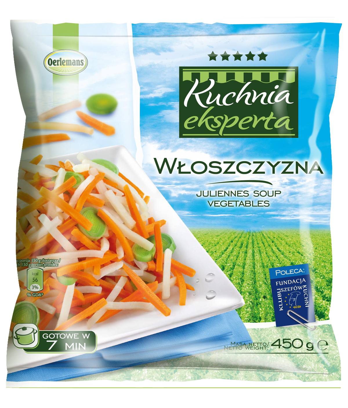 Włoszczyzna Kuchnia Eksperta 450 G