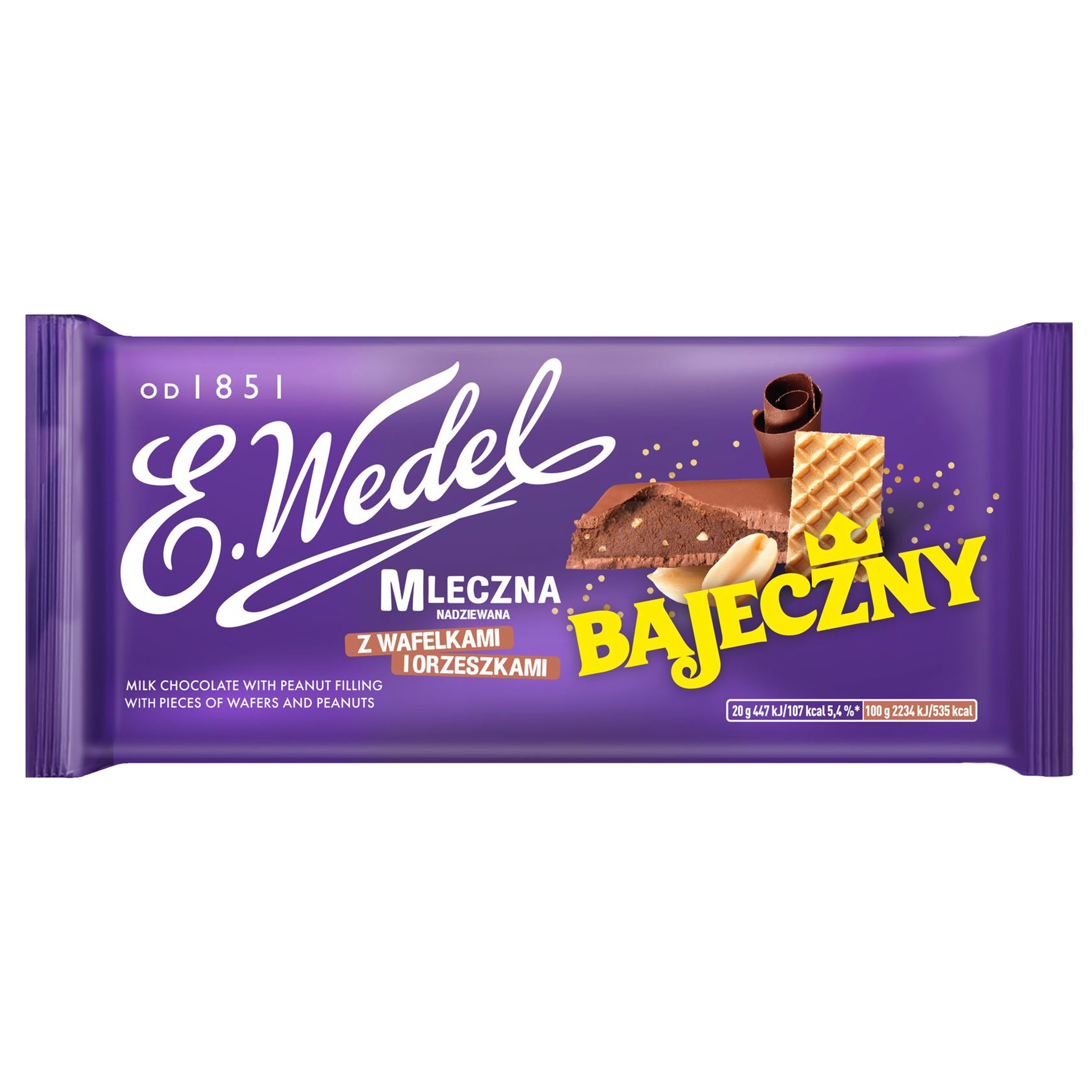 E. Wedel Czekolada Mleczna Bajeczny 100G