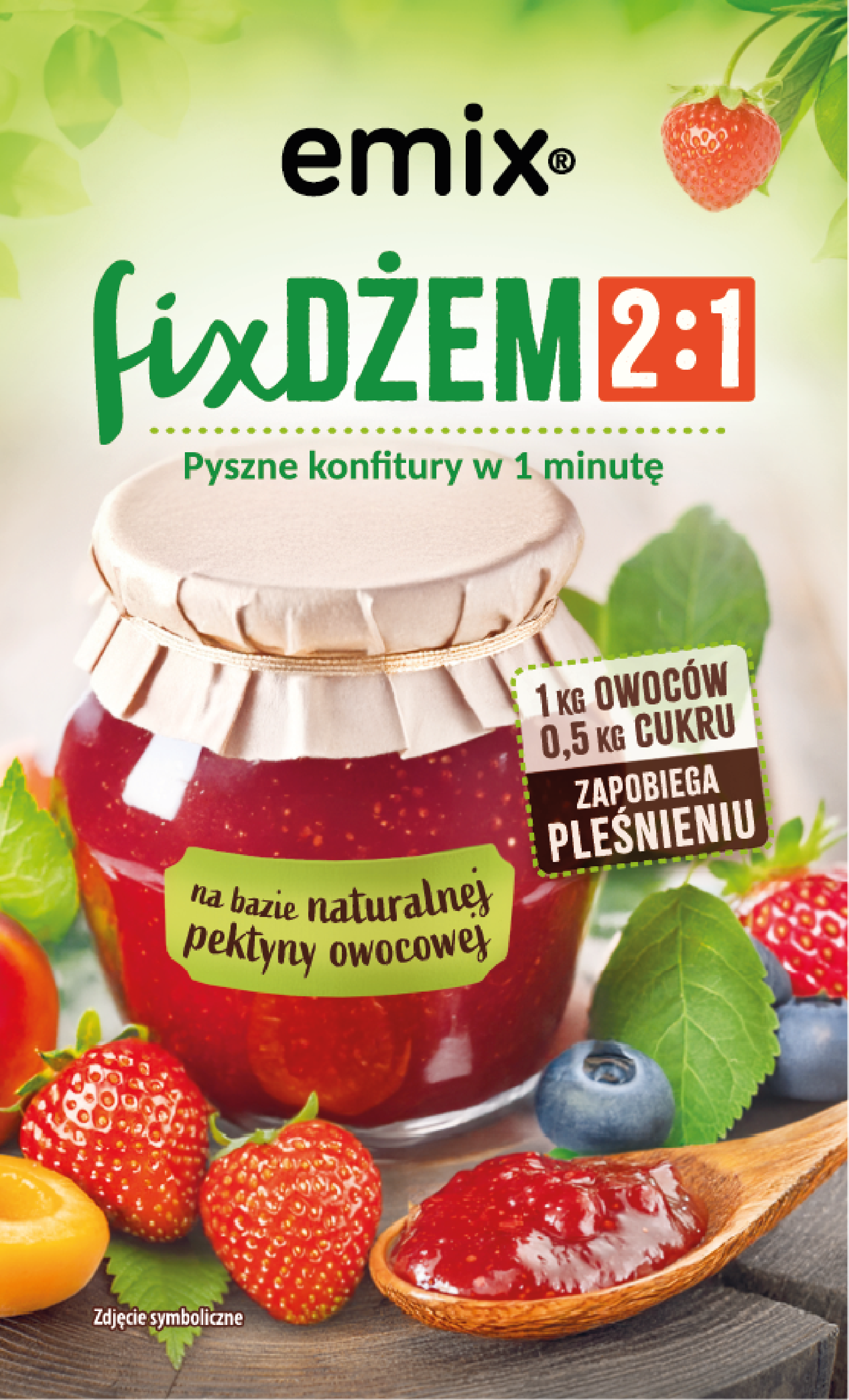 Emix Fix Dżem 2:1 40G