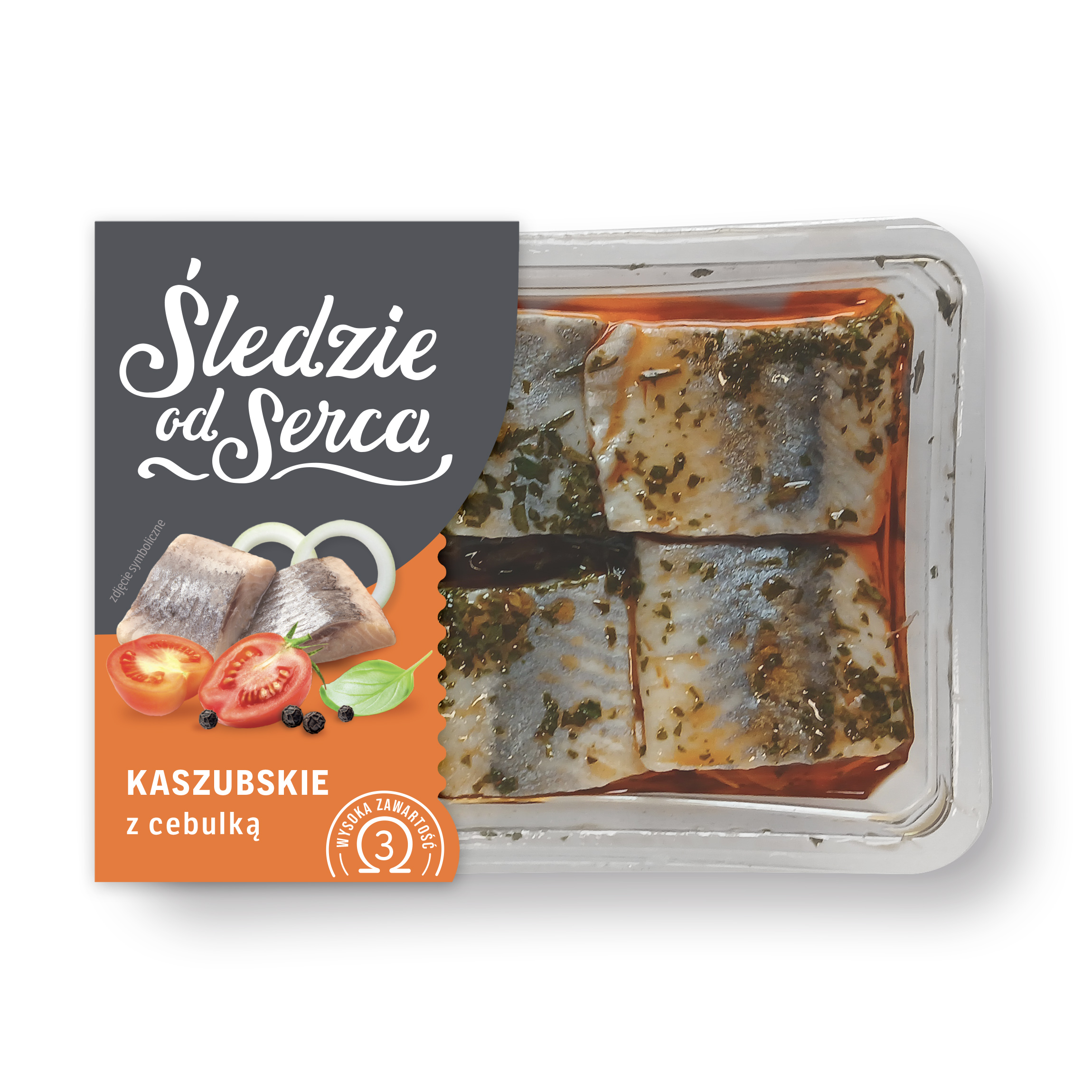 Krajanka Śledziowa Bez Konserwantów Kaszubskie Z Cebulką 200G Śledzie Od Serca