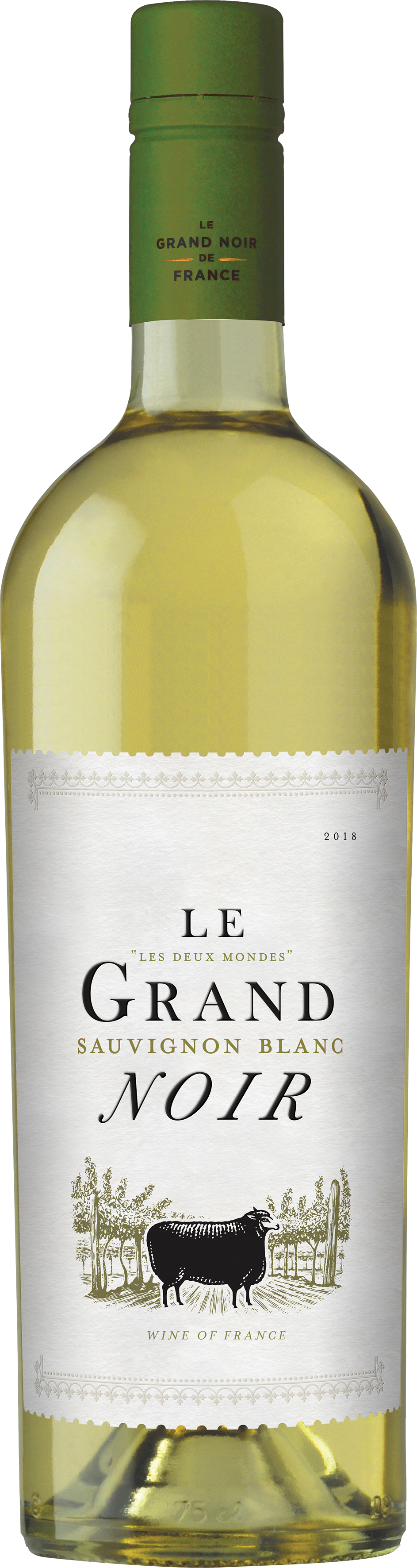 Le Grand Noir Igp Pays D'Oc Sauvignon Blanc Białe Wytrawne 750 Ml Tim