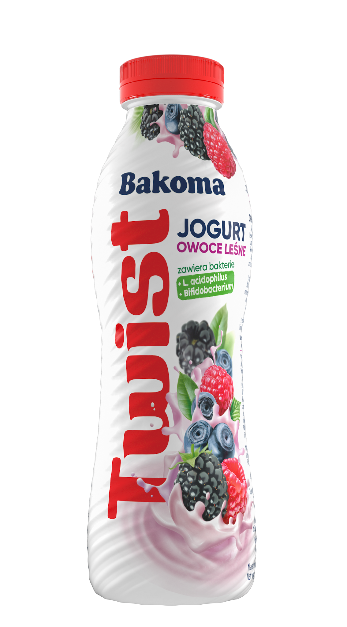 Twist Jogurt Pitny Owoce Leśne 370G