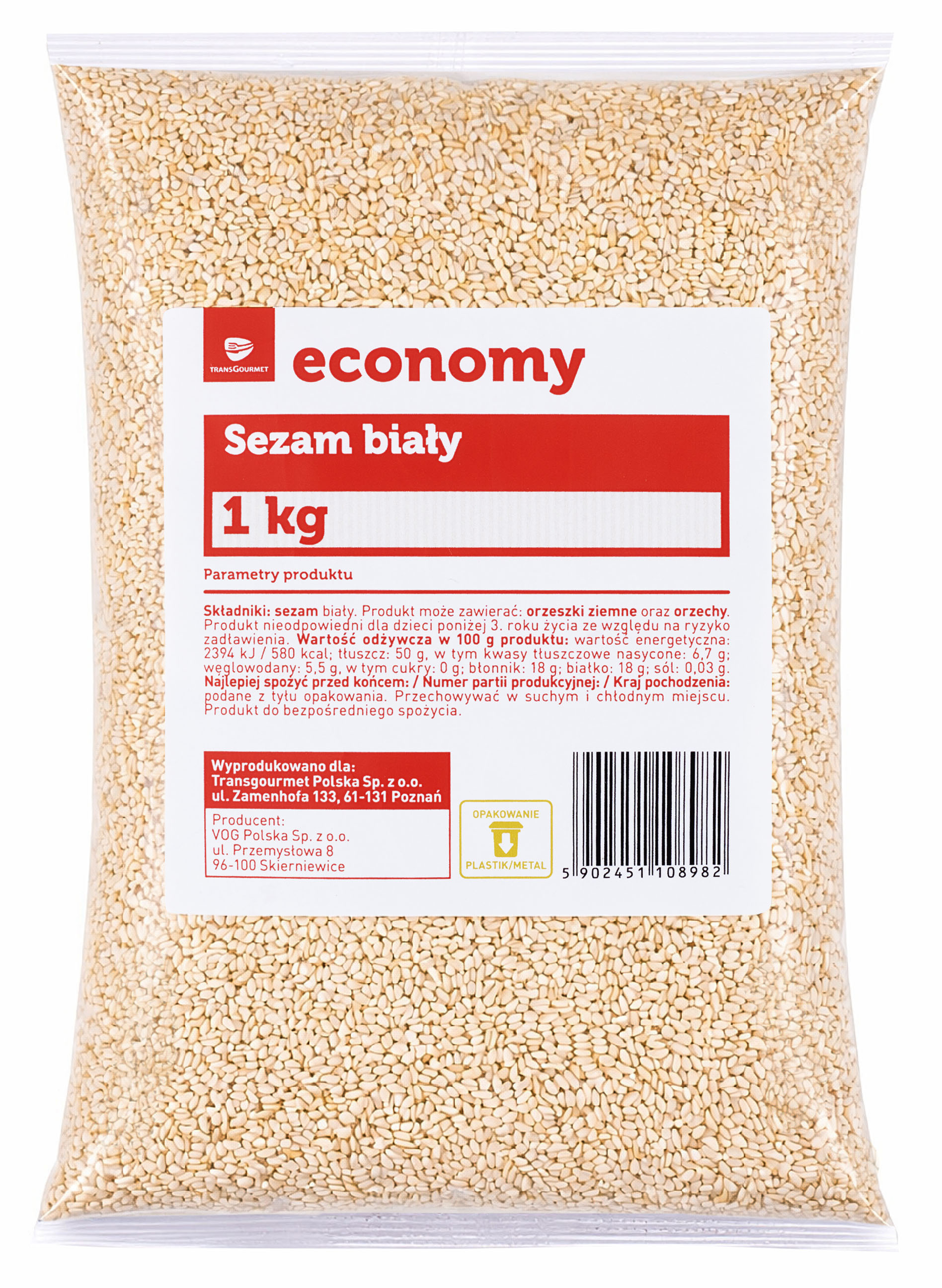 Tge Sezam Biały 1Kg