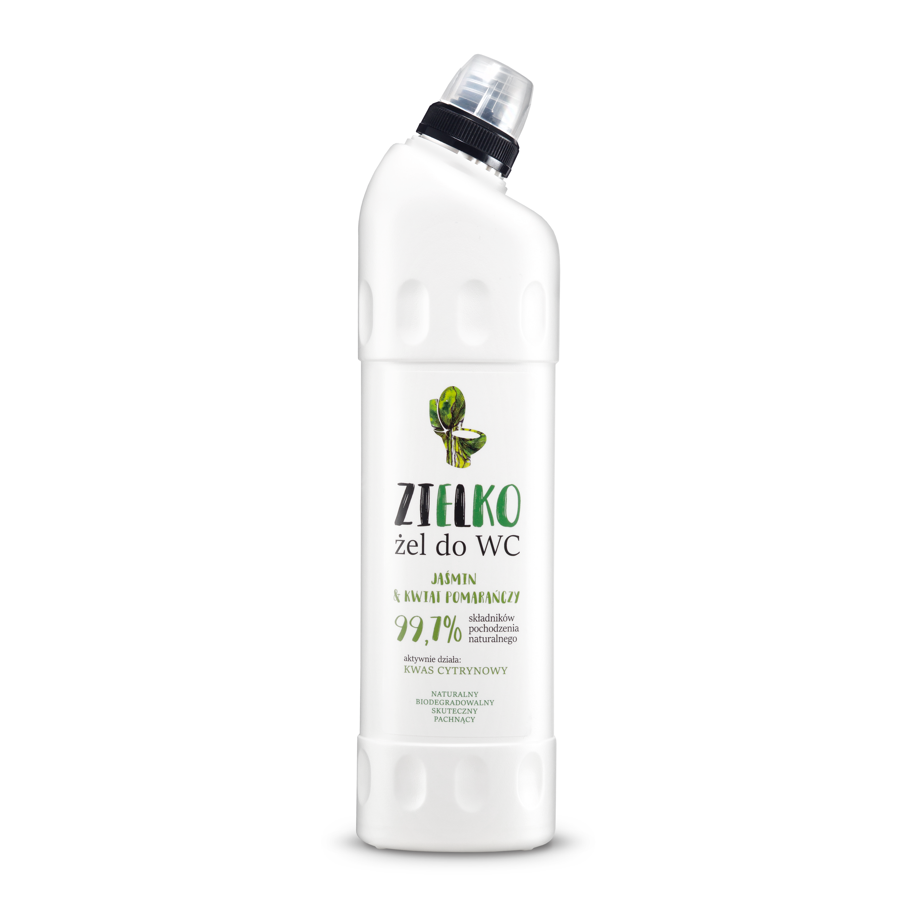 Zielko Żel Do Wc Jaśmin & Kwiat Pomarańczy 750Ml