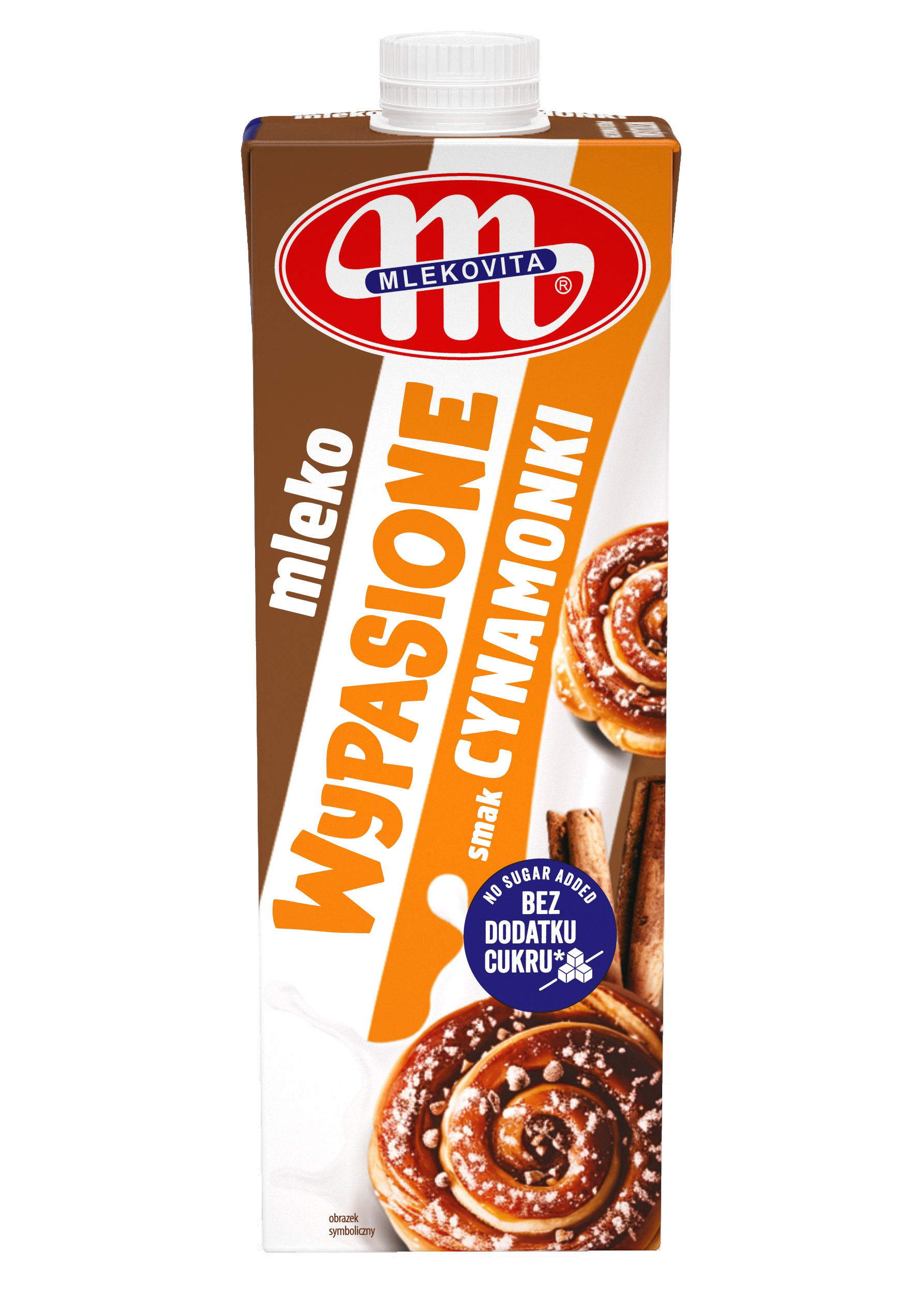 Mlekovita Mleko Wypasione Uht Smak Cynamonki 1L