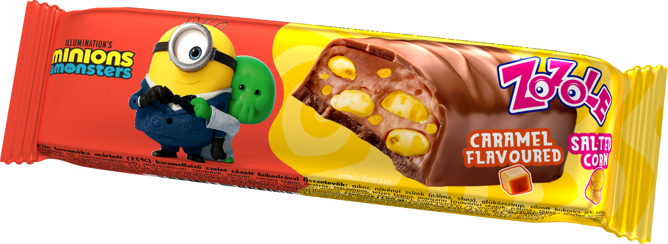 Zozole Baton Minion Salty Corn 45G Mieszko