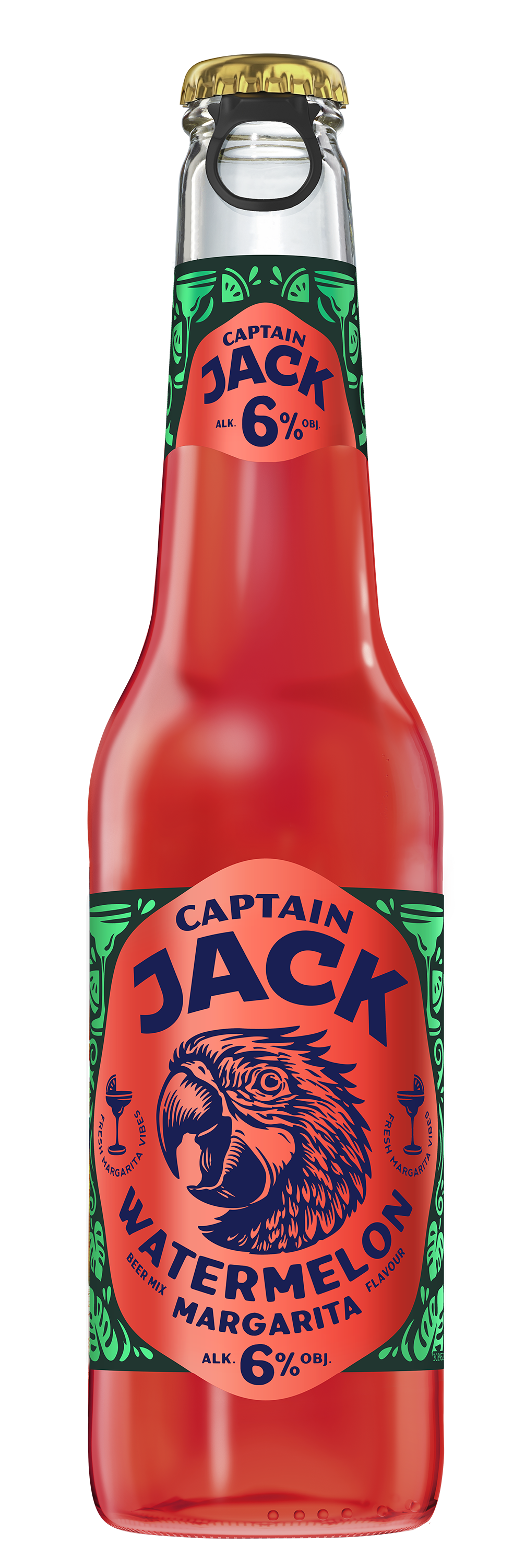Piwo Captain Jack Watermelon Margarita 6% Butelka Bezzwrotna 400Ml