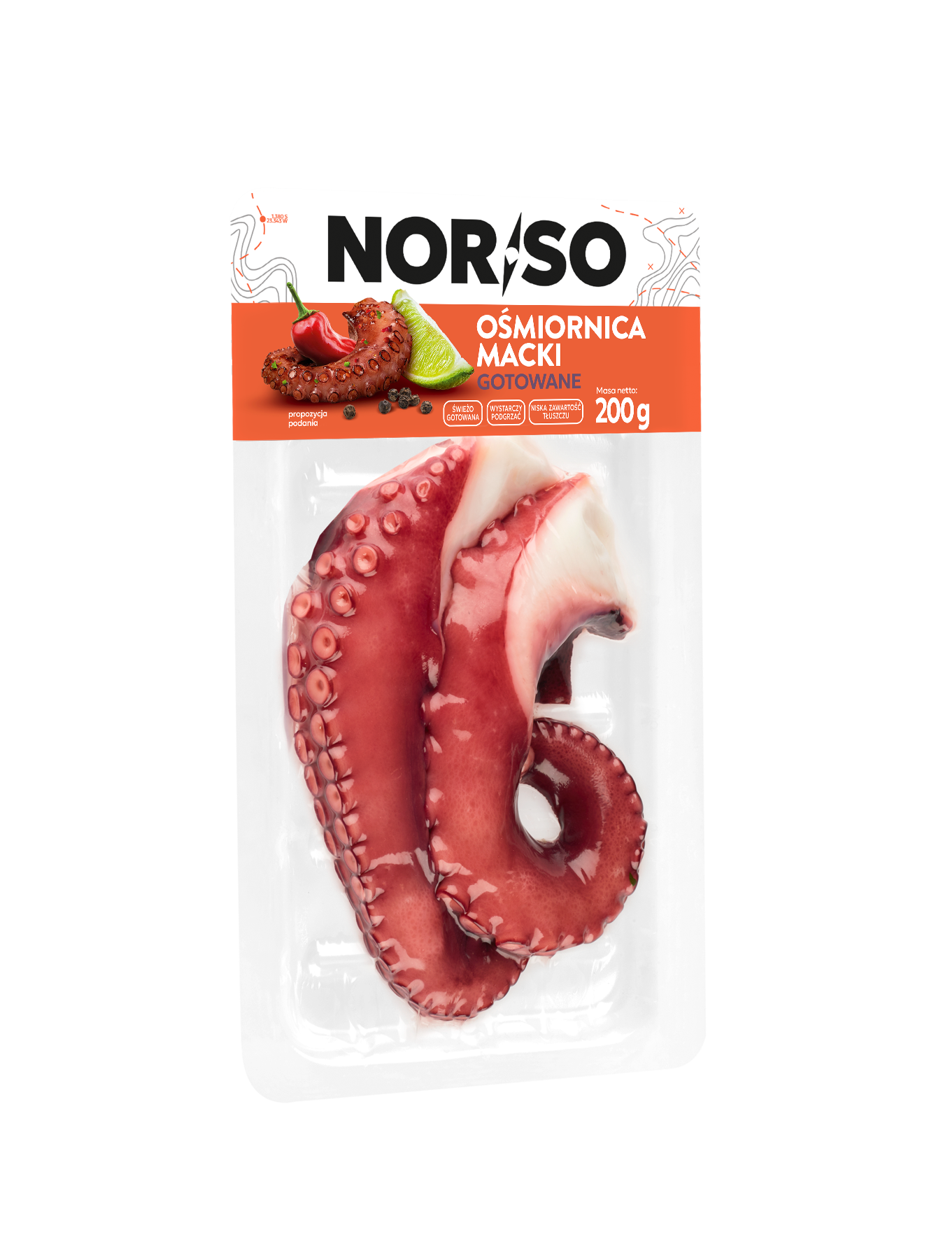 Norso Ośmiornica Macki Gotowane 200G