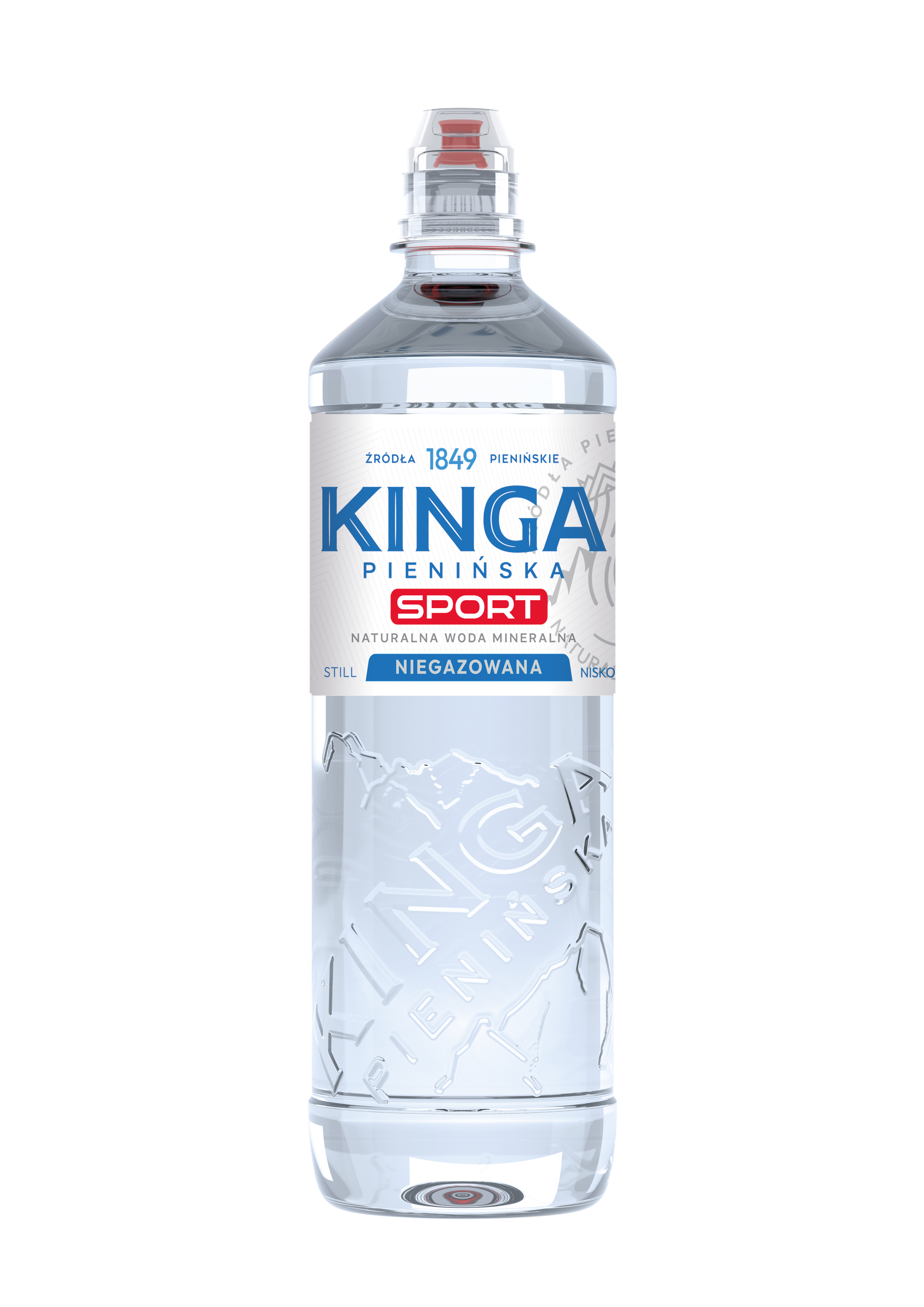 Kinga Pienińska Sport Naturalna Woda Mineralna 0,7L - Bez Gazu