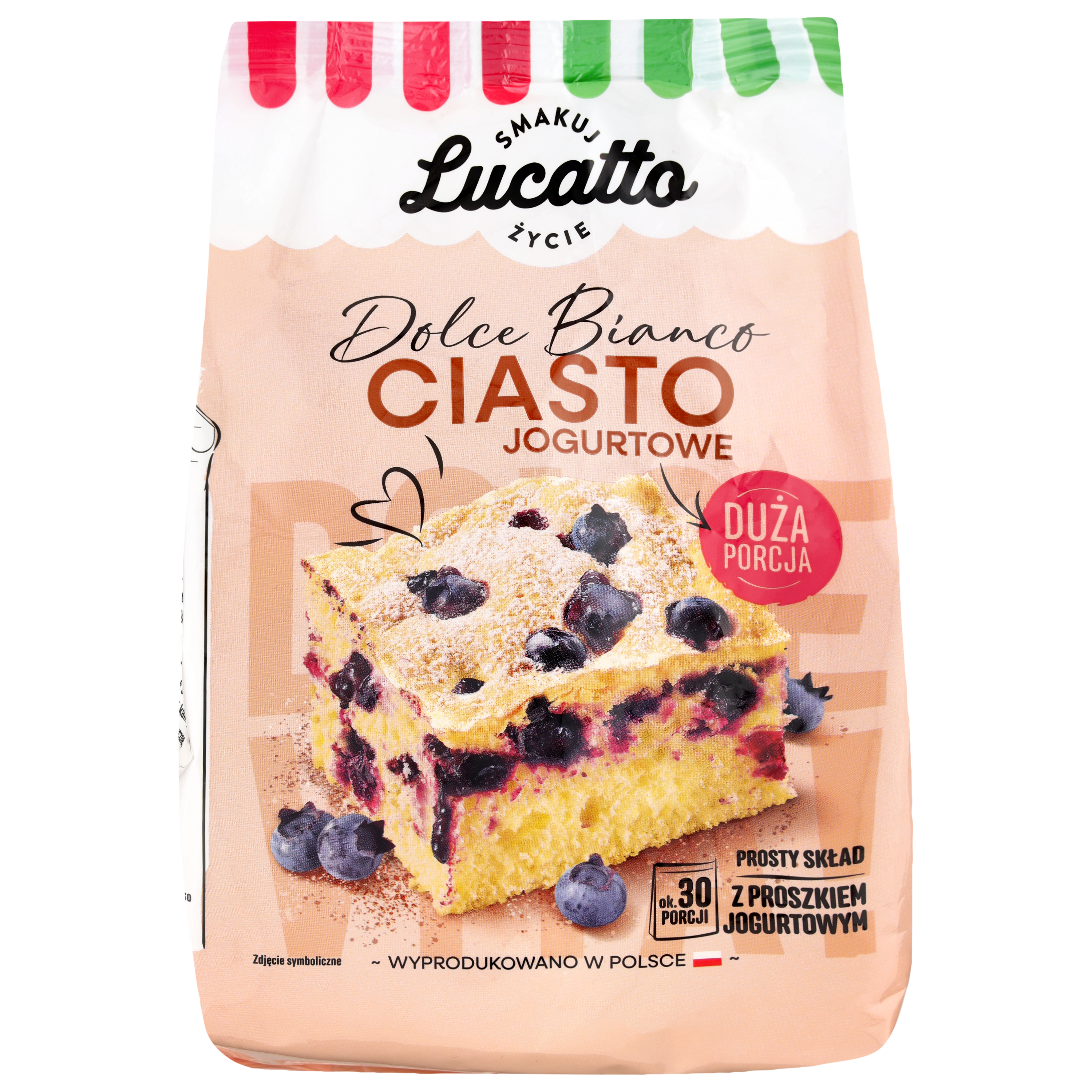 Ciasto Jogurtowe Duża Porcja Lucatto 640G