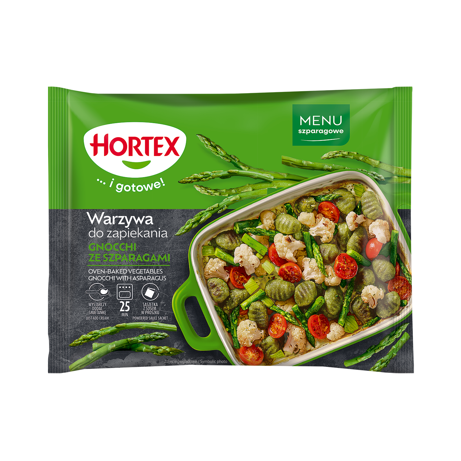 Hortex Warzywa Do Zapiekania Gnocchi Ze Szparagami 450G