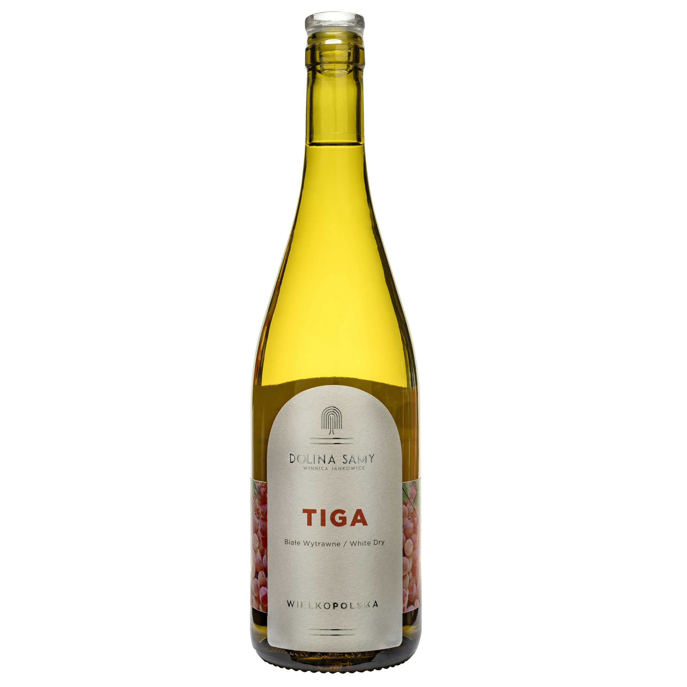 Dolina Samy Tiga Wytrawne Białe Wino Gronowe 12,5% 750Ml