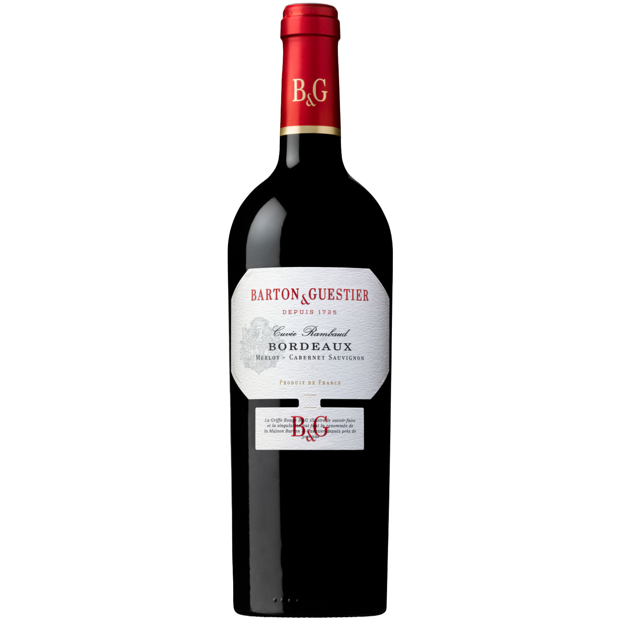 Barton & Guestier Aop Boredeaux Rouge 750 Ml Czerwone Wytrawne