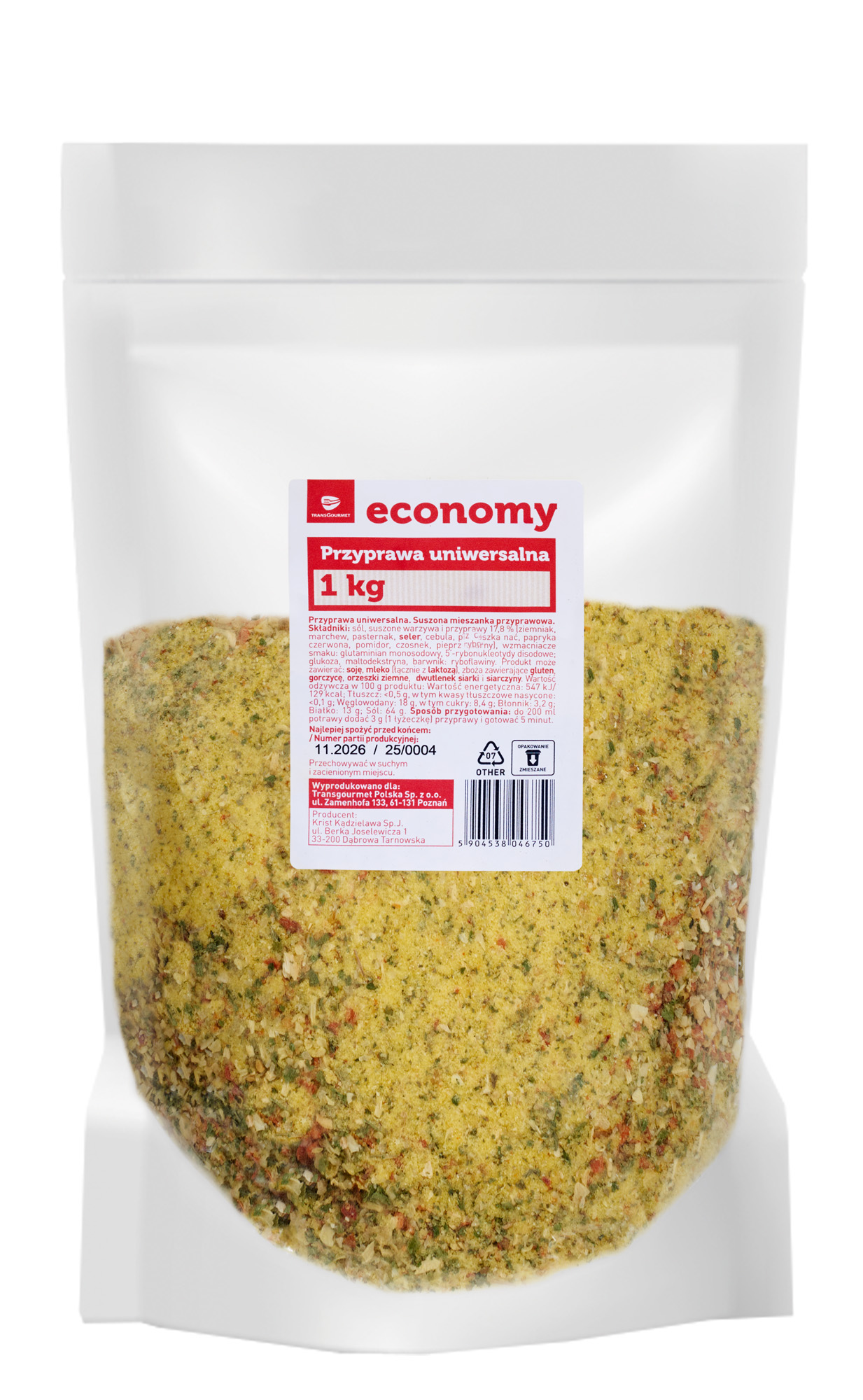 Tge Przyprawa Uniwersalna 1Kg