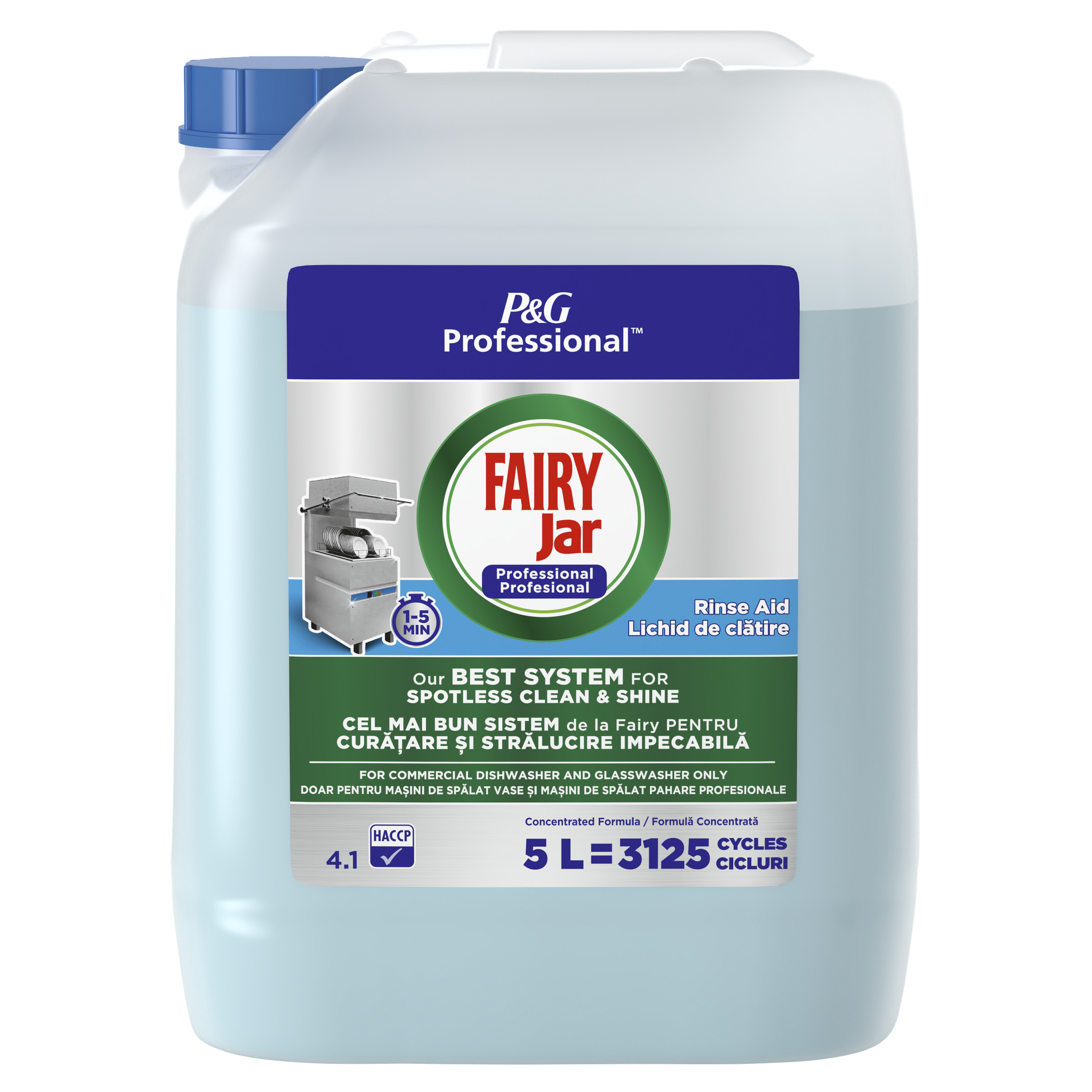 Fairy Jar Professional Nabłyszczający Środek Do Płukania Naczyń 5 L