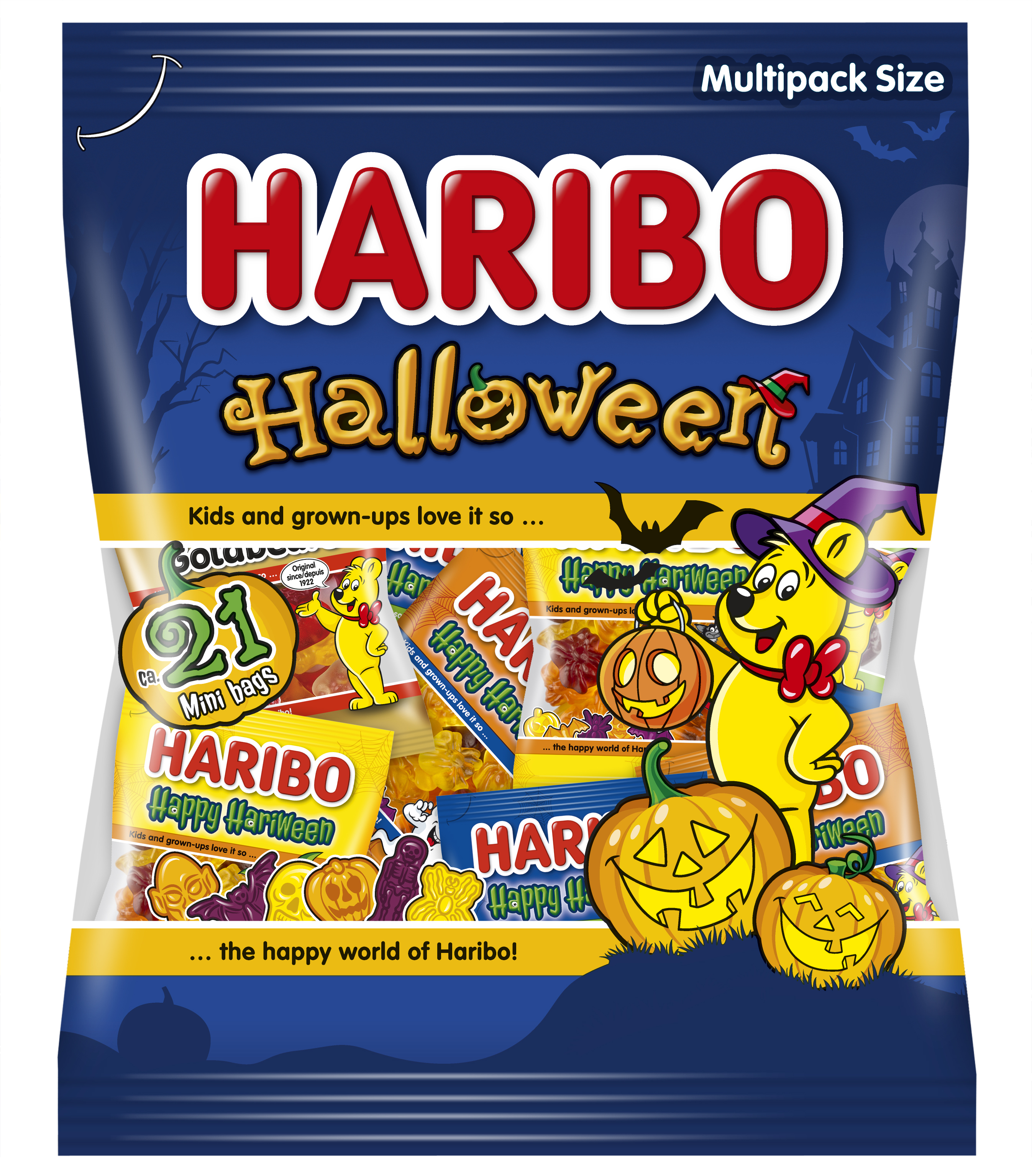 Haribo Halloween Ok. 21 Mini Paczek 250G