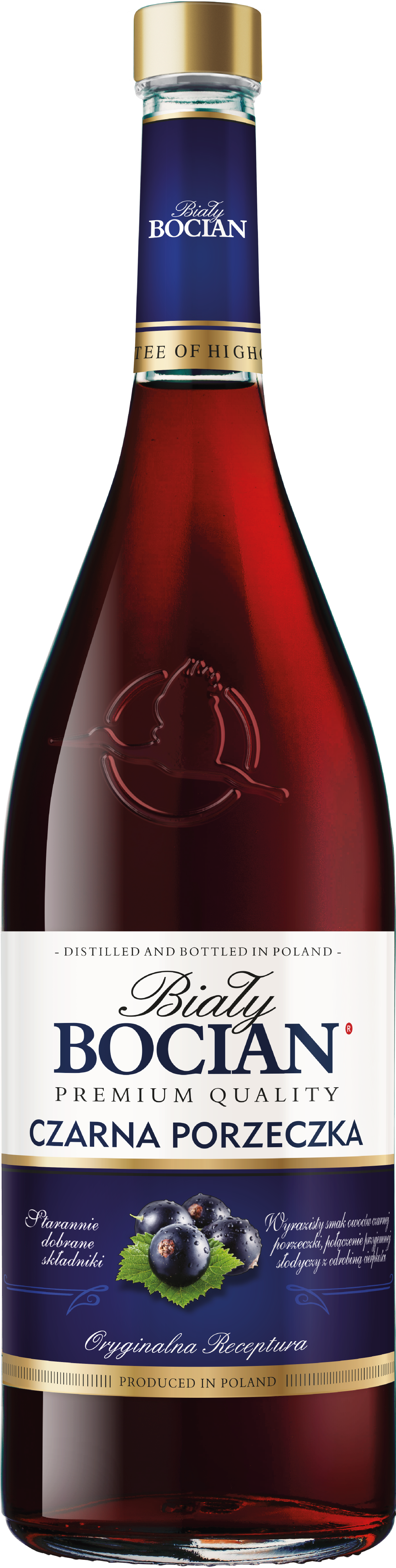 Biały Bocian Czarna Porzeczka 28% 500Ml