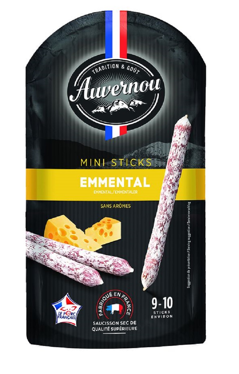 Mini Stick Z Serem Emmentaler 100G Auvernou