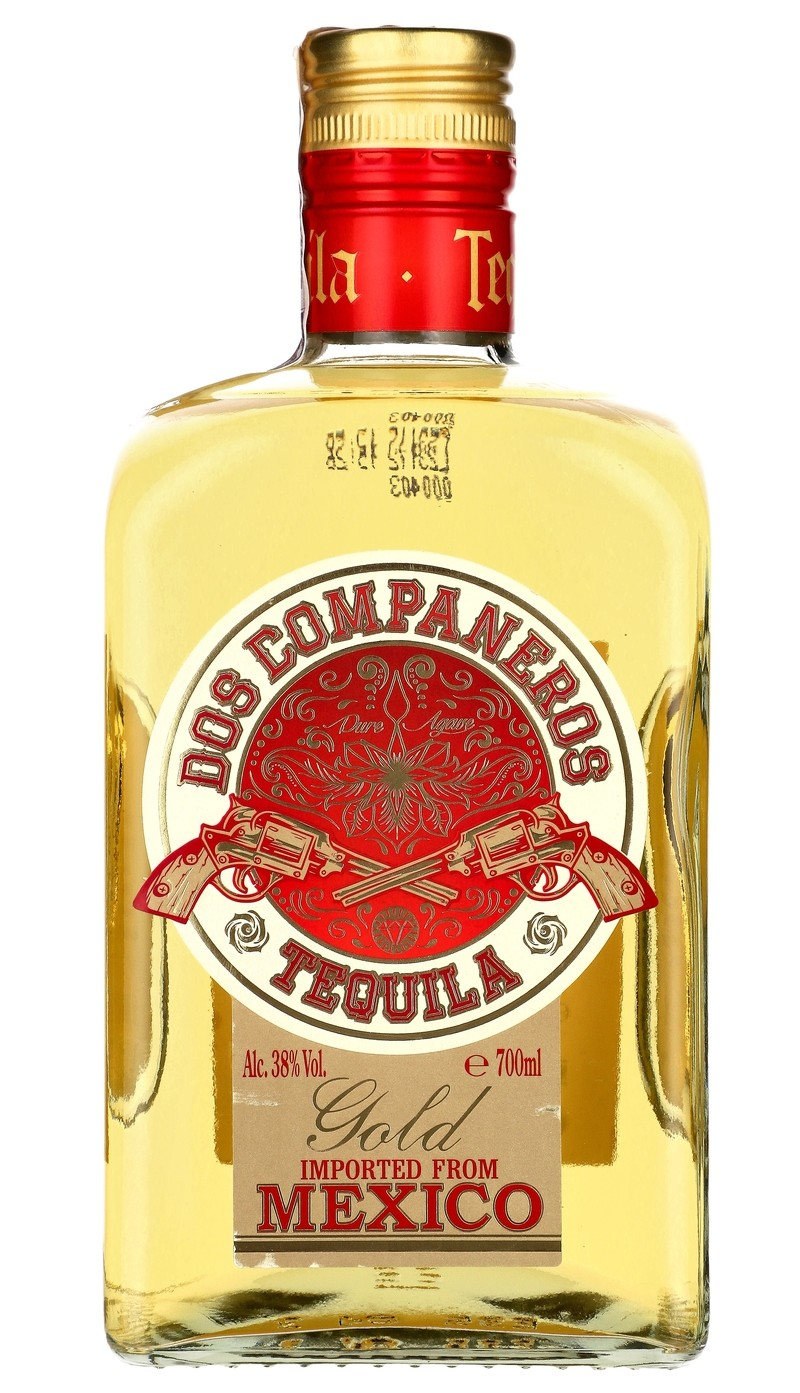 Tequila Dos Companeros Gold 38% 700 Ml