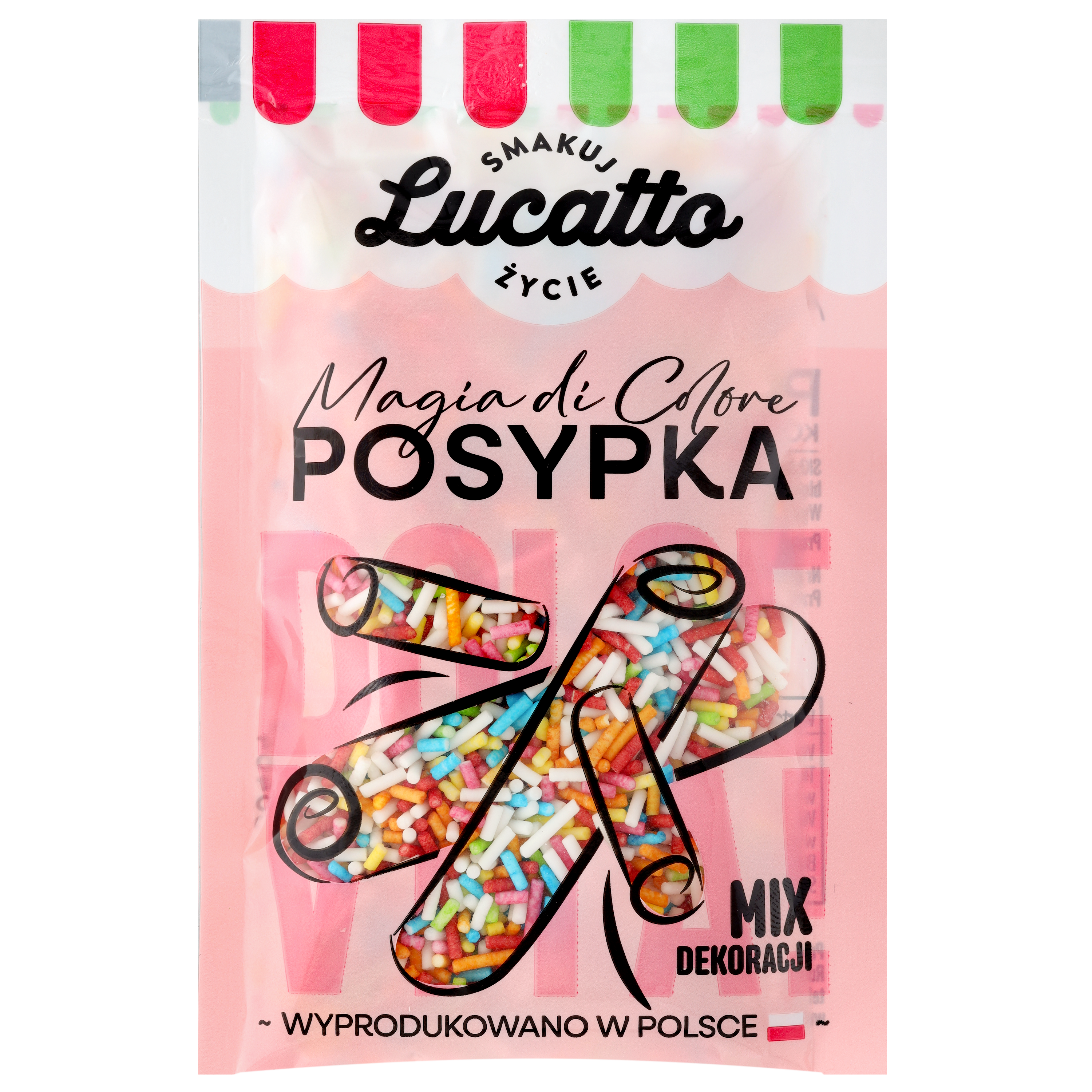 Posypka Kolorowa Lucatto 30G