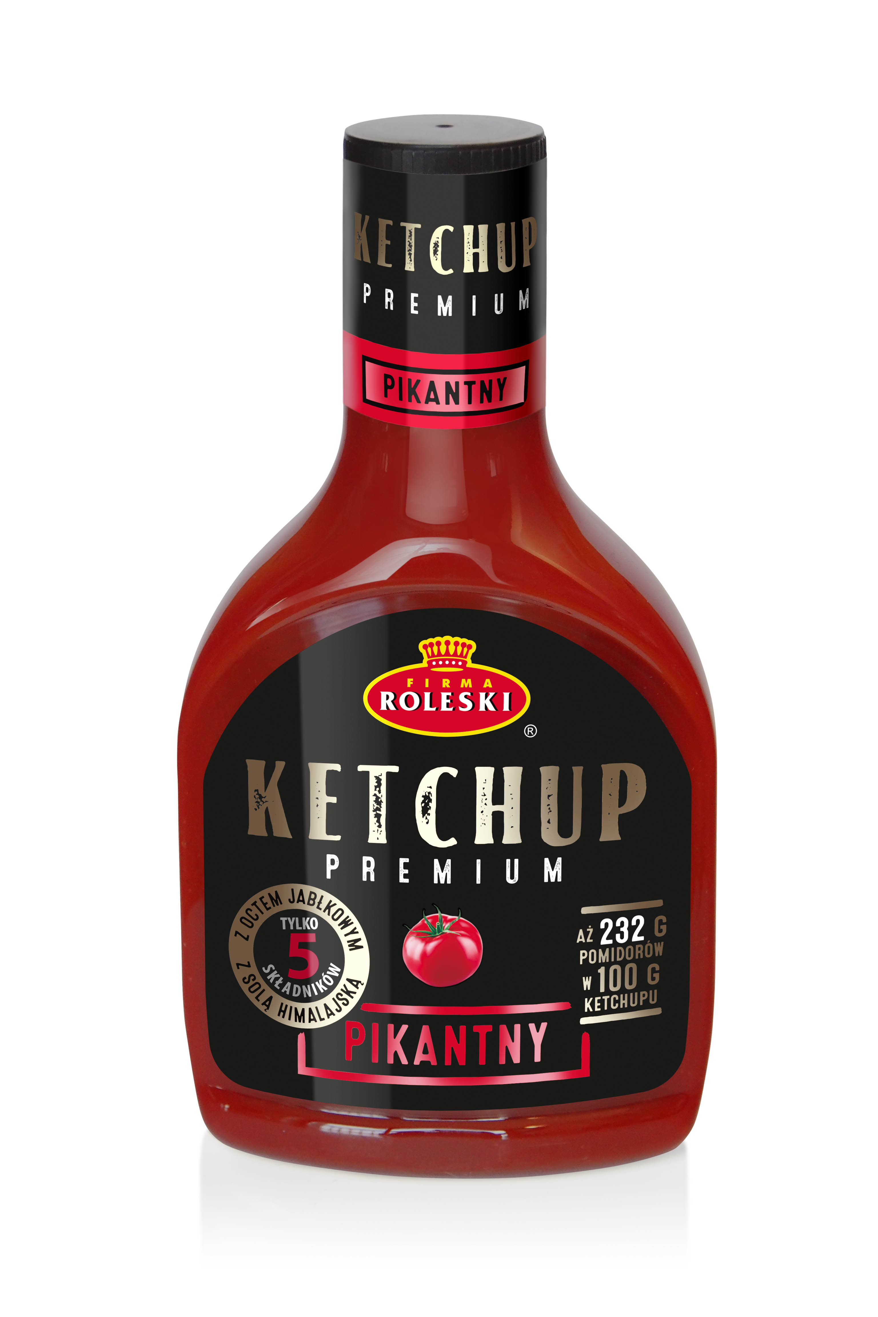 Roleski Ketchup Pikantny Premium 465G