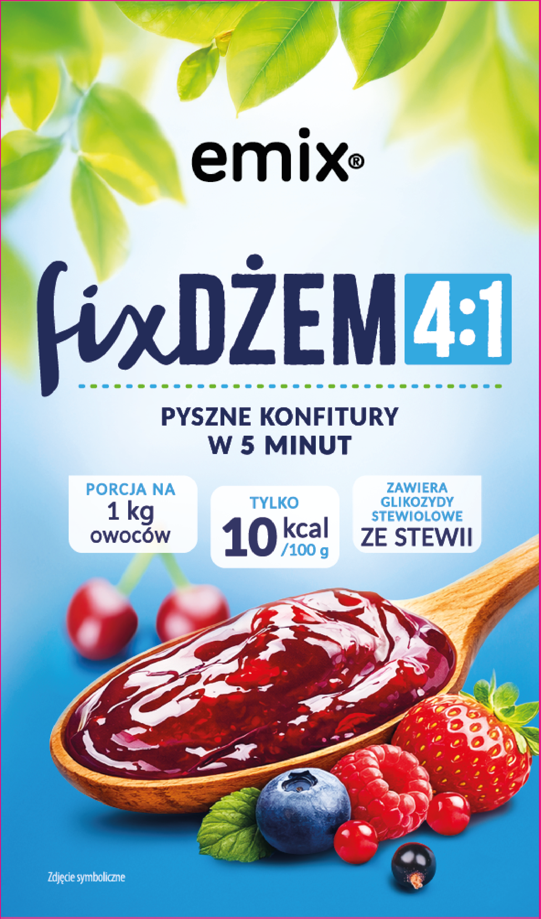 Emix Fix Dżem 4:1 250G