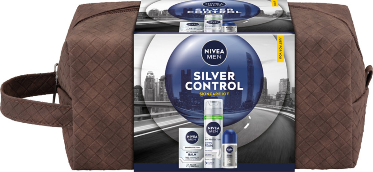 Nivea Zestaw Świąteczny Silver Control 2025