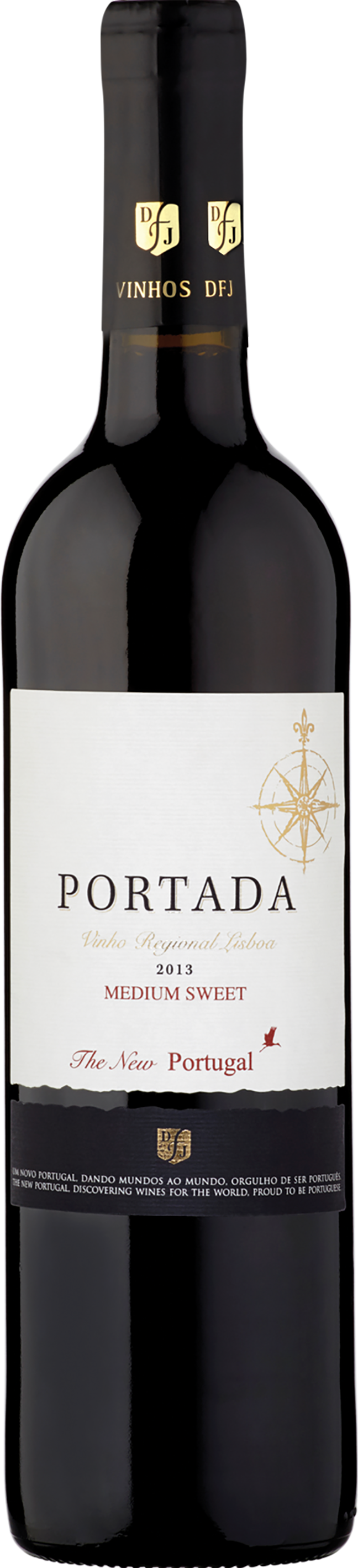 Portada Lisboa Czerwone Półsłodkie 750 Ml