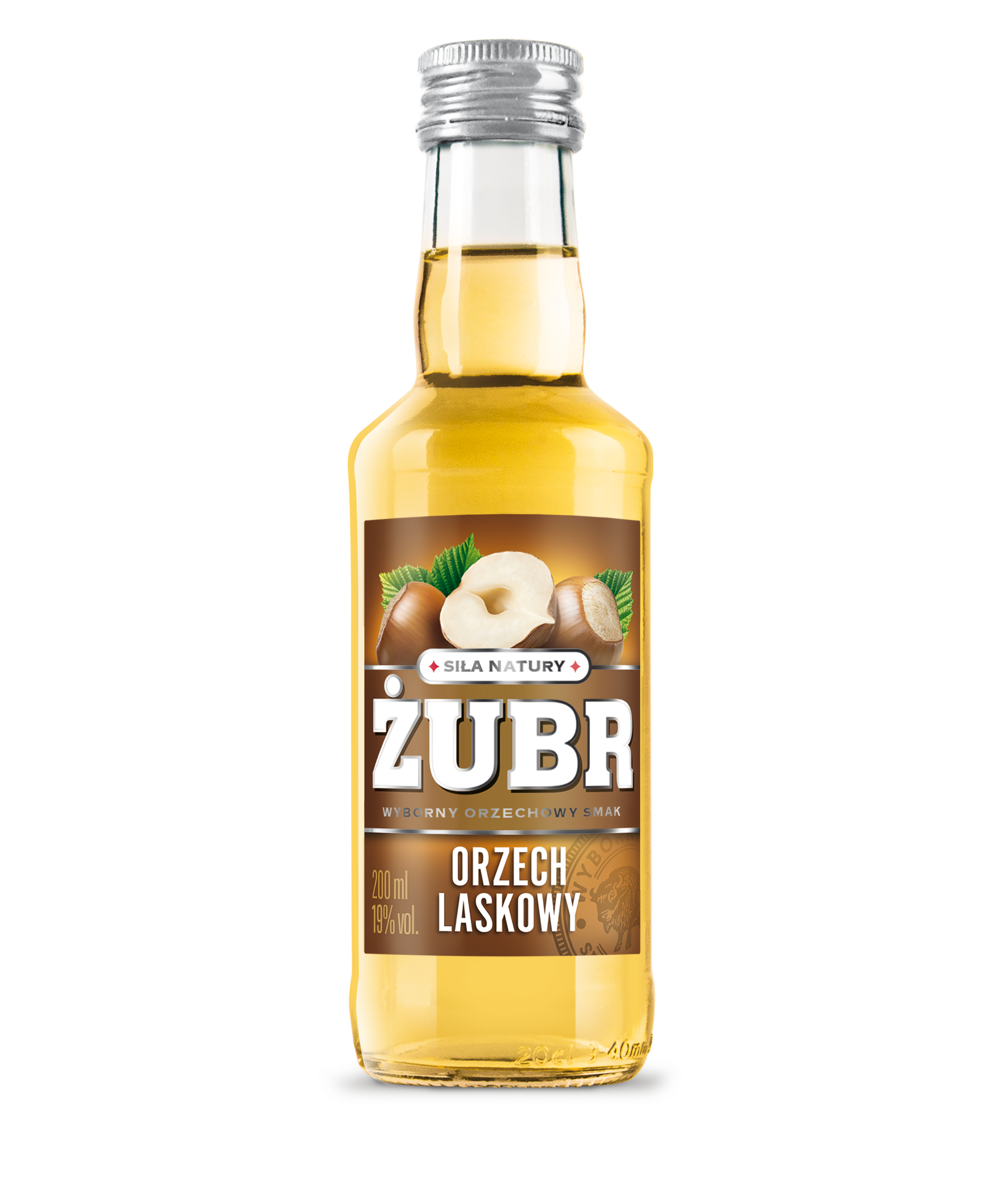 Żubr Orzech Laskowy 19% 200 Ml