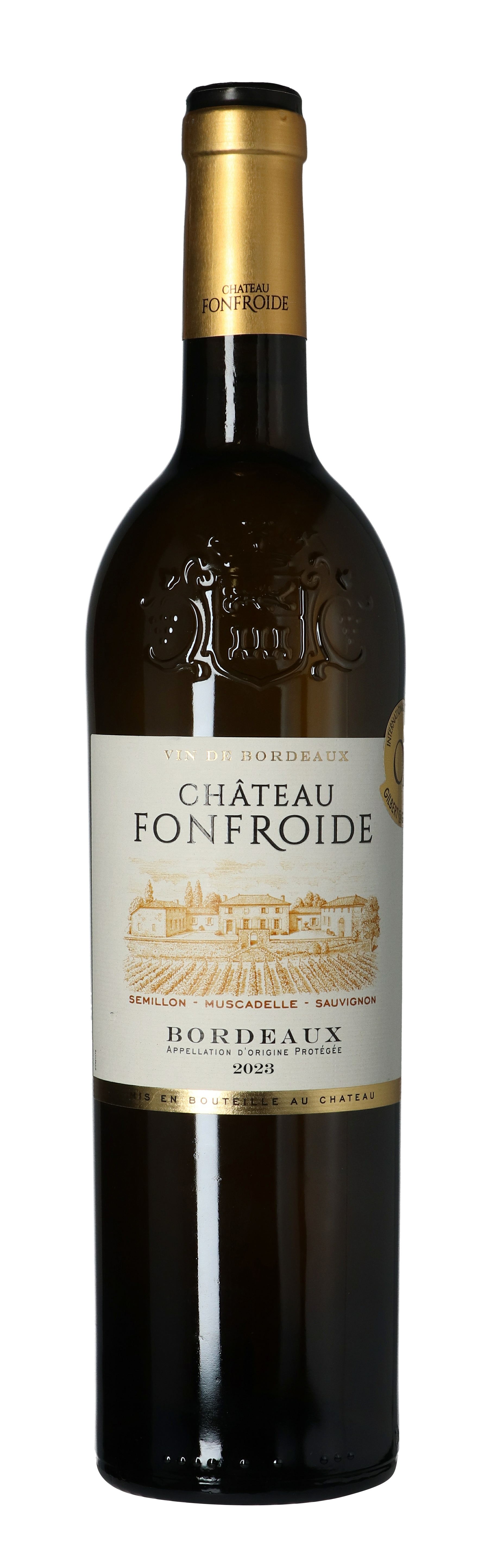 Chateau Fonfroide Bordeaux, Wino Gronowe, Białe, Wytrawne 0,75L