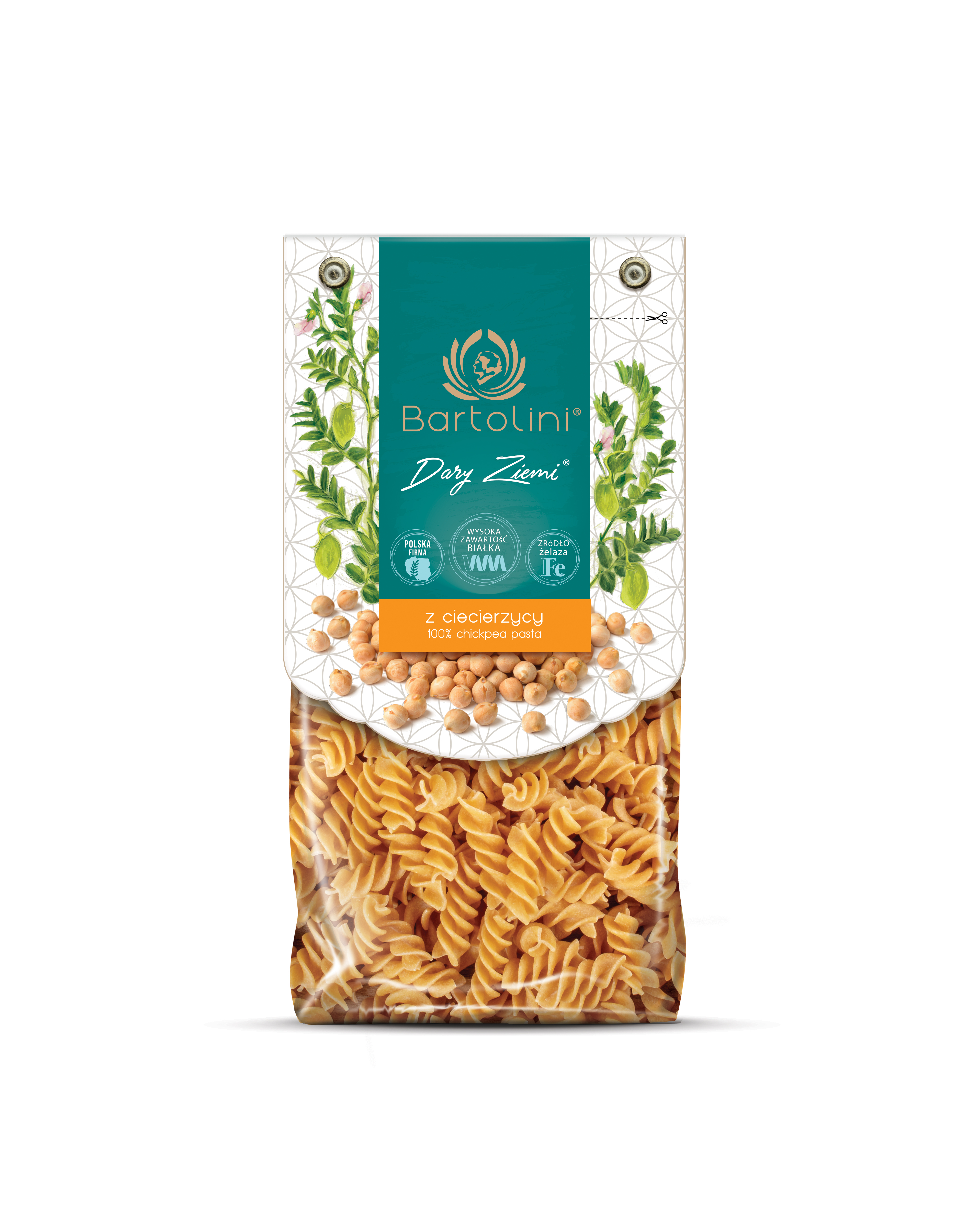 Makaron Bartolini Z Ciecierzycy 250G Świderek Nr 2